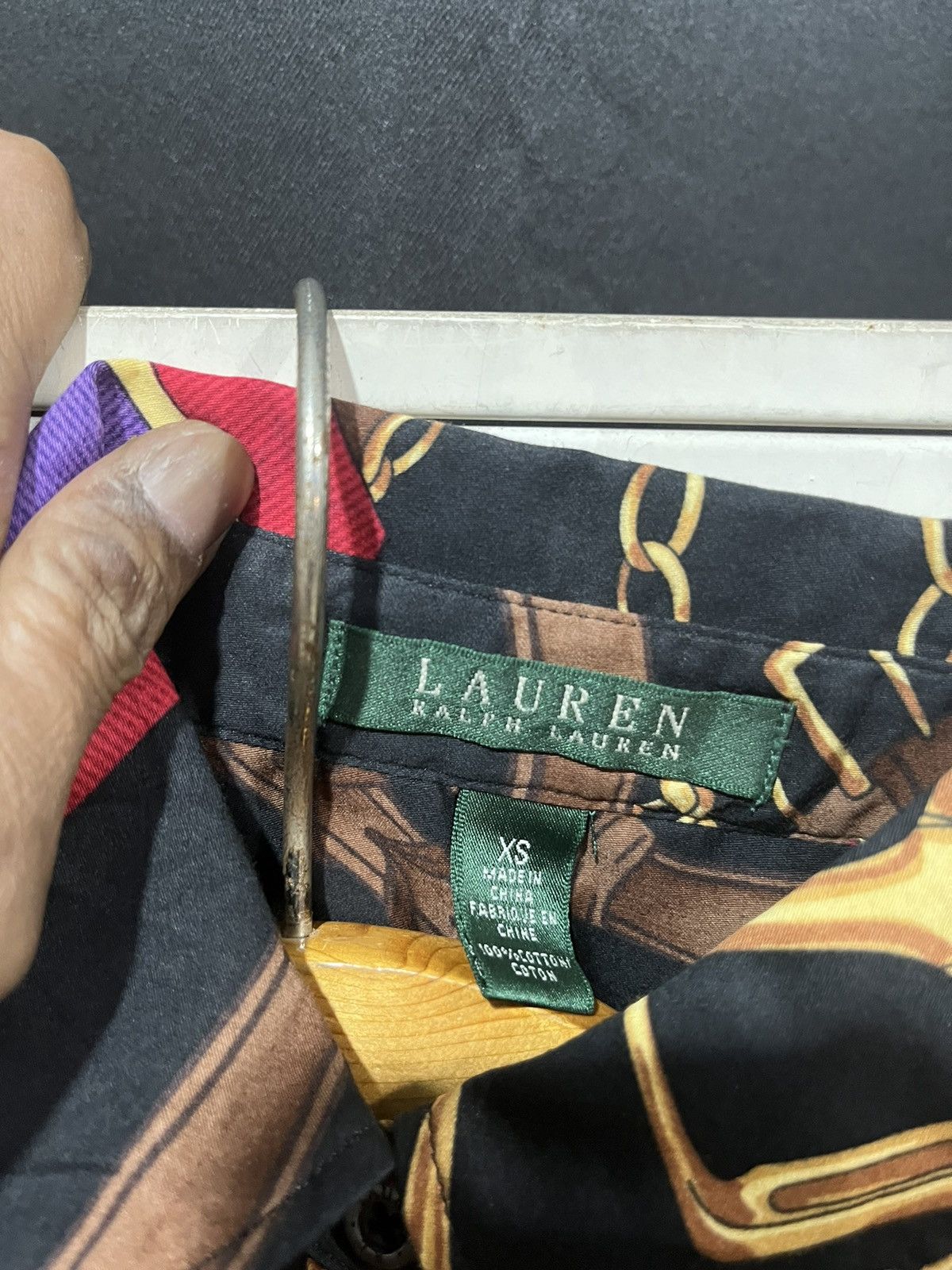Ralph Lauren Polo Ralph Lauren Baroque Shirt Longsleeve Size XS / US 0-2 / IT 36-38 - 5 Thumbnail