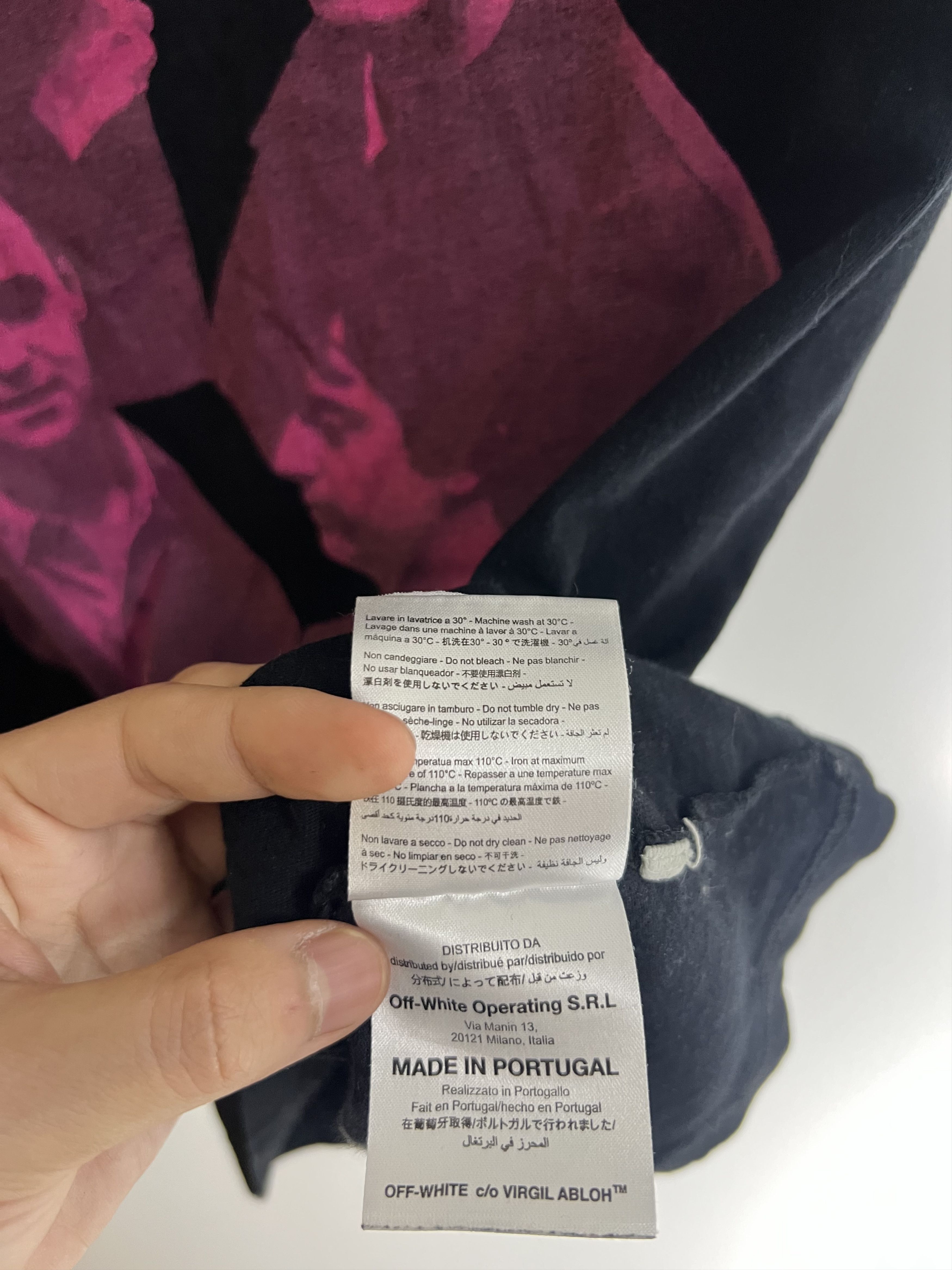 Off-White Black Tour 1993 Tee Size US S / EU 44-46 / 1 - 6 Thumbnail