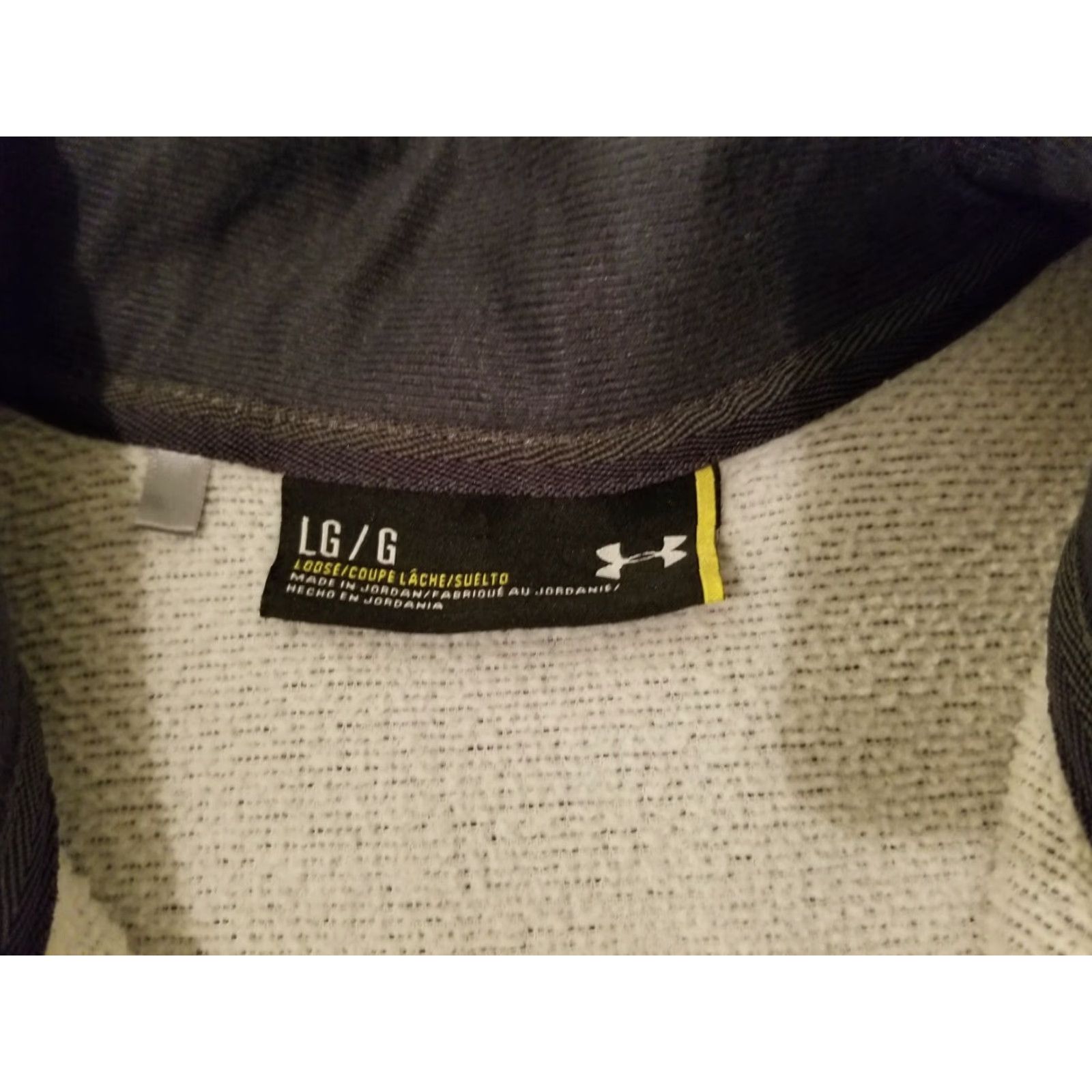 Under Armour Under Armour Mens Half Zip Sweater L Large Gray Athletic Gym Workout Golf Shirt Pullover Modern Sportwear Mens Size US L / EU 52-54 / 3 - 4 Thumbnail