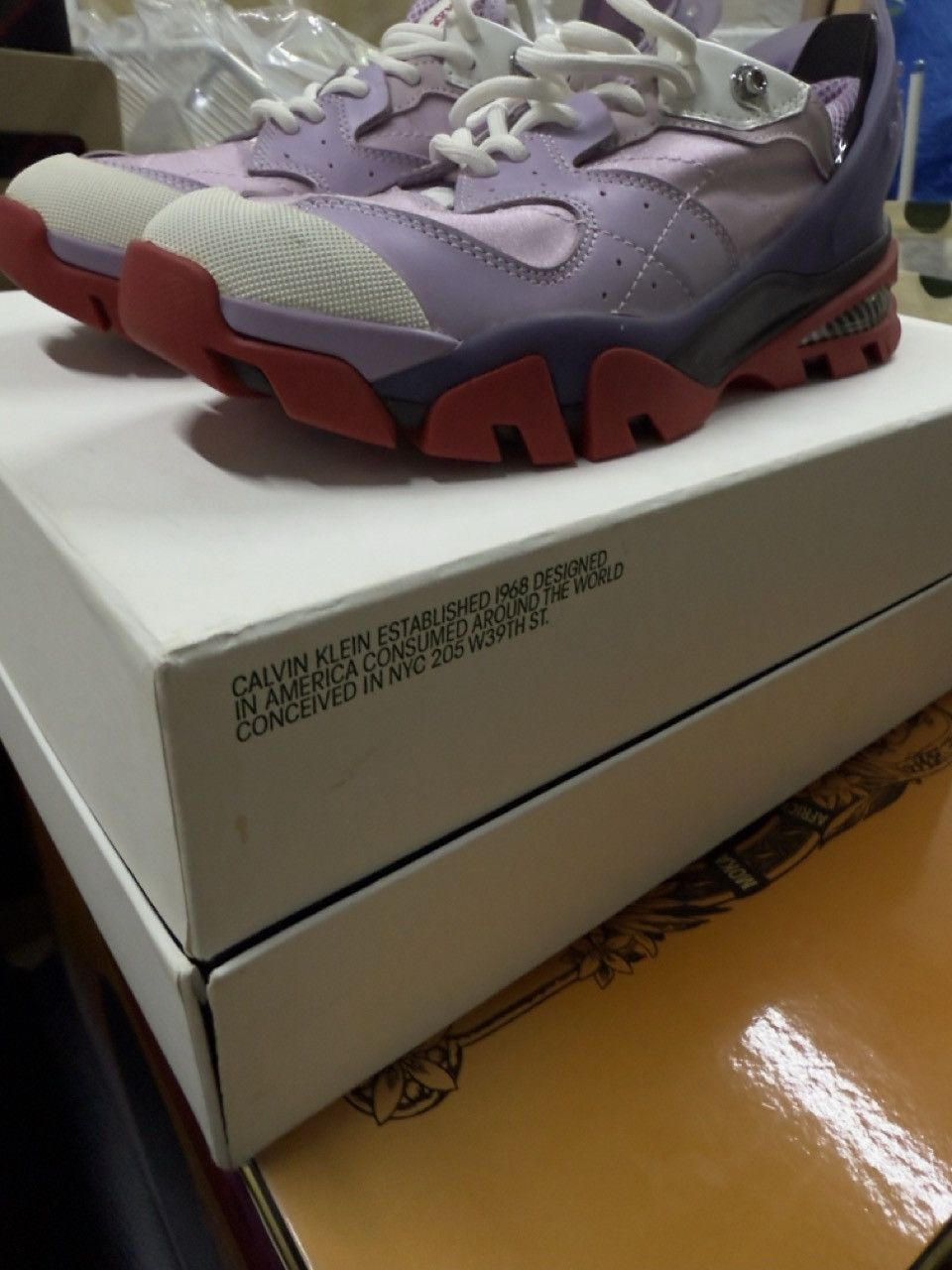 Calvin Klein 205W39NYC Calvin Klein 205W39NYC FW2018 Carlos 10 Low-Cut Trainers Size US 7 / EU 40 - 5 Thumbnail