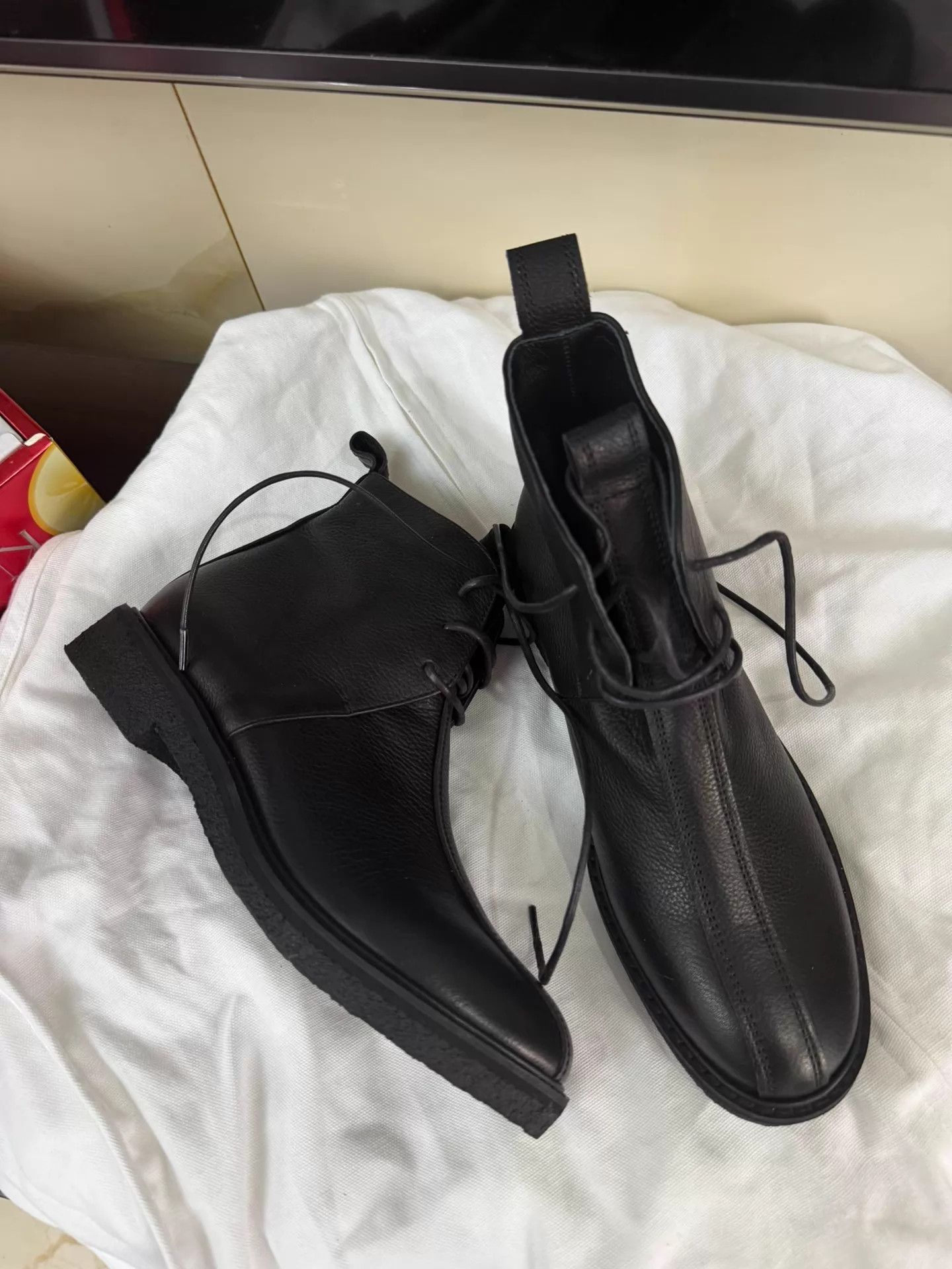 Y's Y's Versatile Short Boots 2 (36) 95 New Size US 5.5 / IT 35.5 - 3 Thumbnail