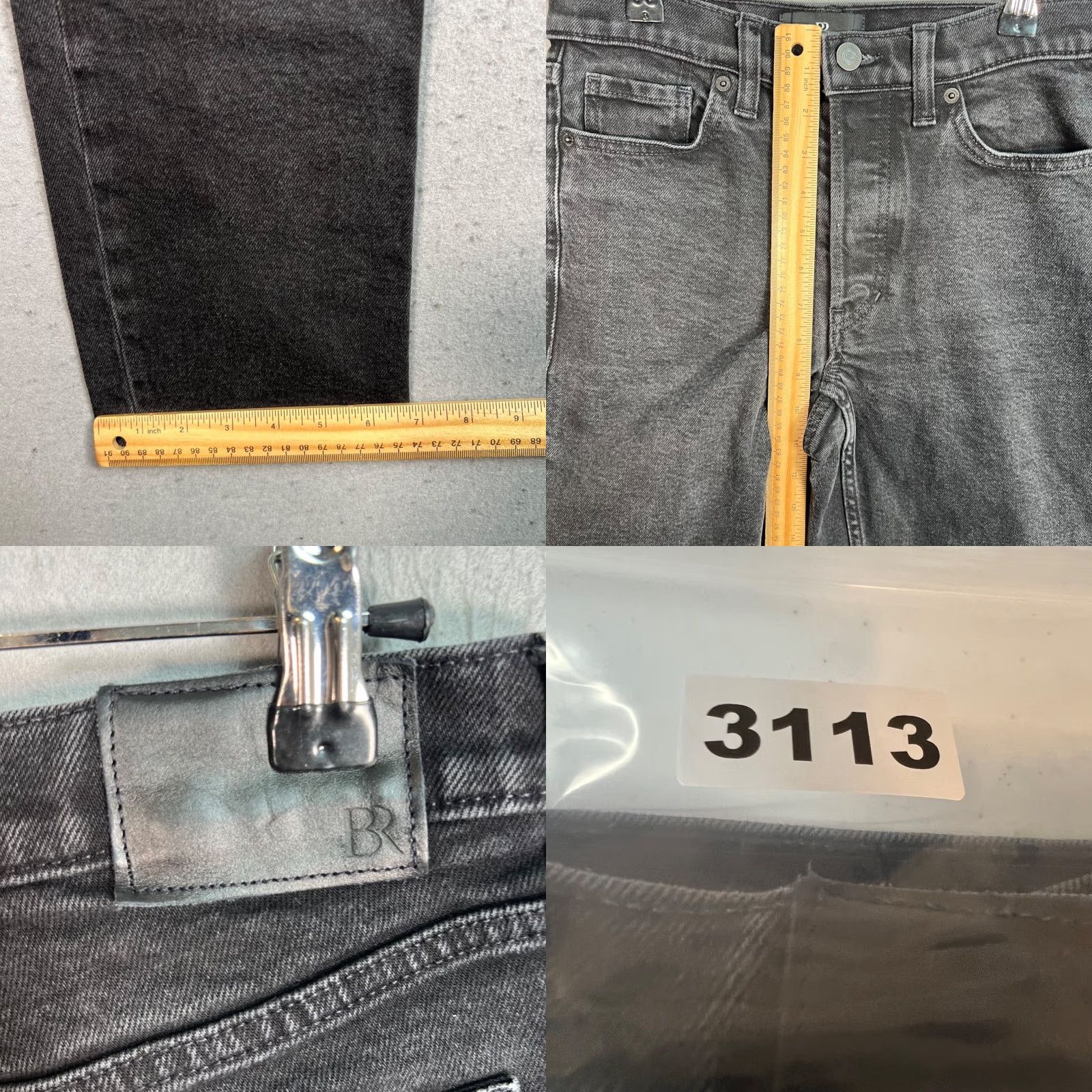 Banana Republic Banana Republic Womens High-Waisted Skinny Jeans Size 26 Black Denim Size 26" / US 2 / IT 38 - 8 Thumbnail