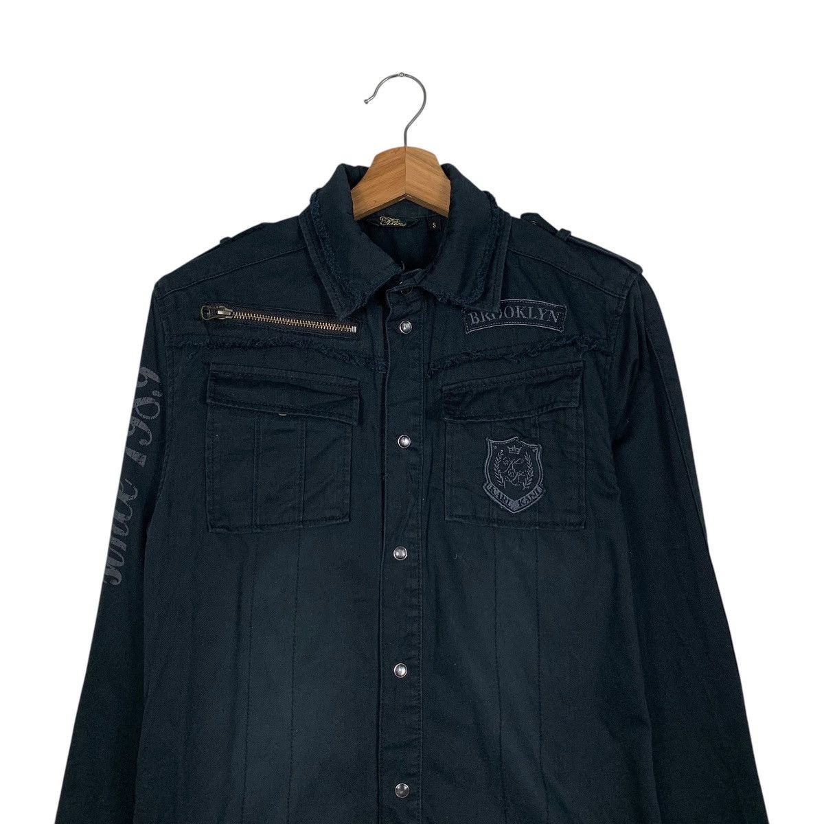 Karl Kani KARL KANI Button Shirt Jacket Women's Size S #1831-C79 Size S / US 4 / IT 40 - 2 Thumbnail