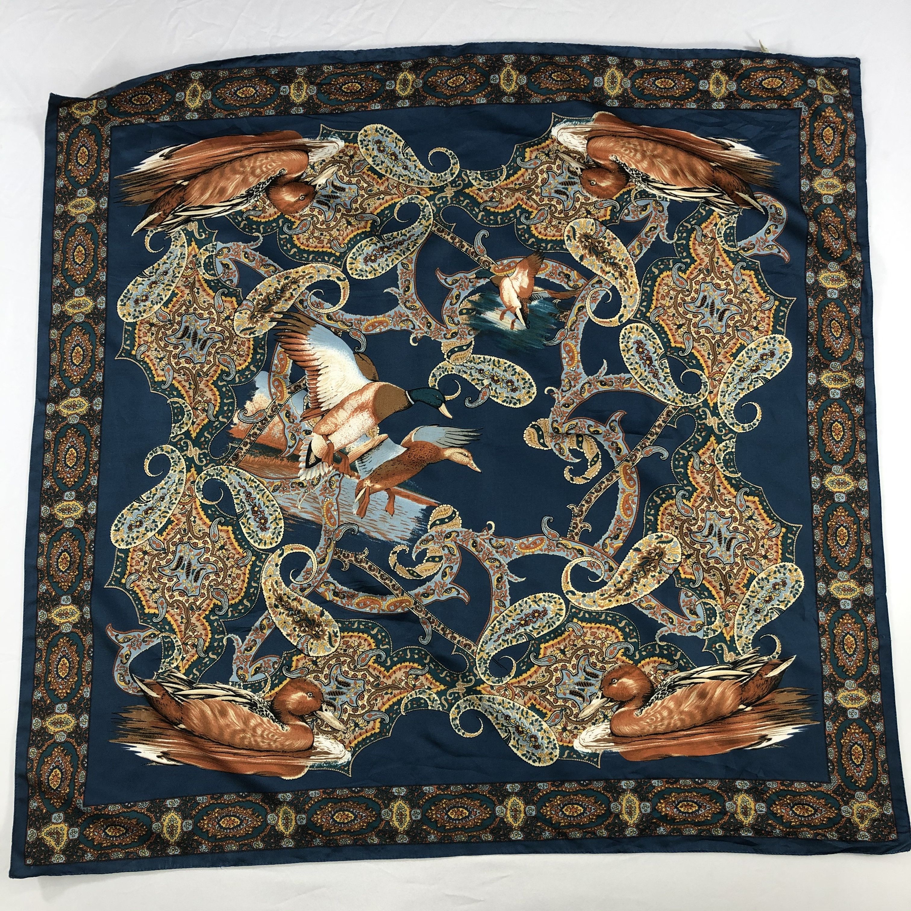 Vintage Vintage Silk Scarf Size ONE SIZE - 2 Thumbnail