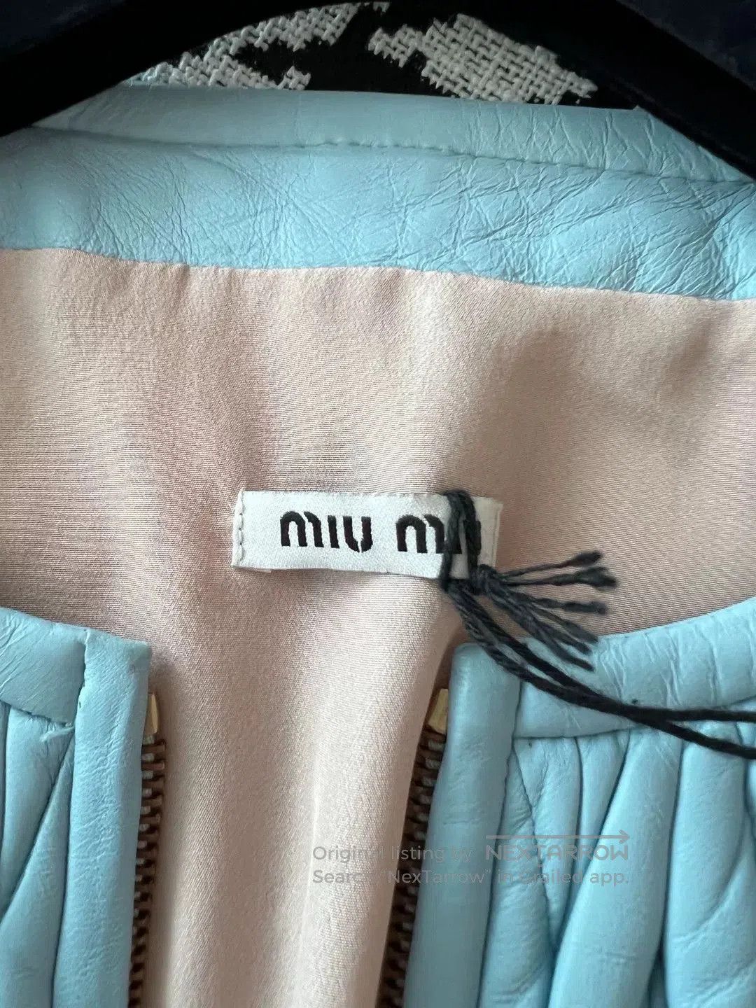 Miu Miu Miu Miu Classic Quilted Lambskin Jacket. Size S / US 4 / IT 40 - 5 Thumbnail