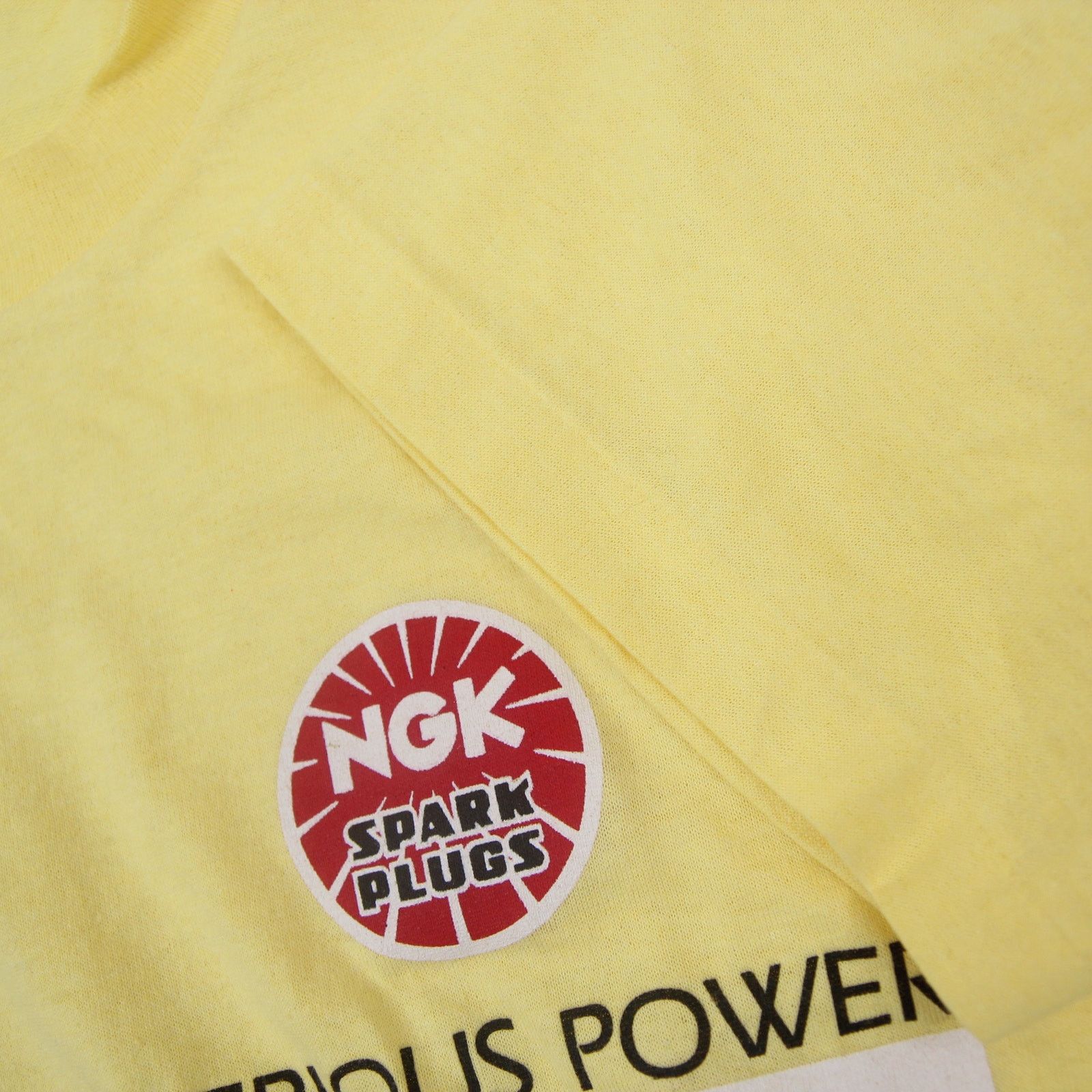 Vintage True Vintage K-Brand NGK Spark Plugs Graphic T Shirt Size US M / EU 48-50 / 2 - 3 Thumbnail