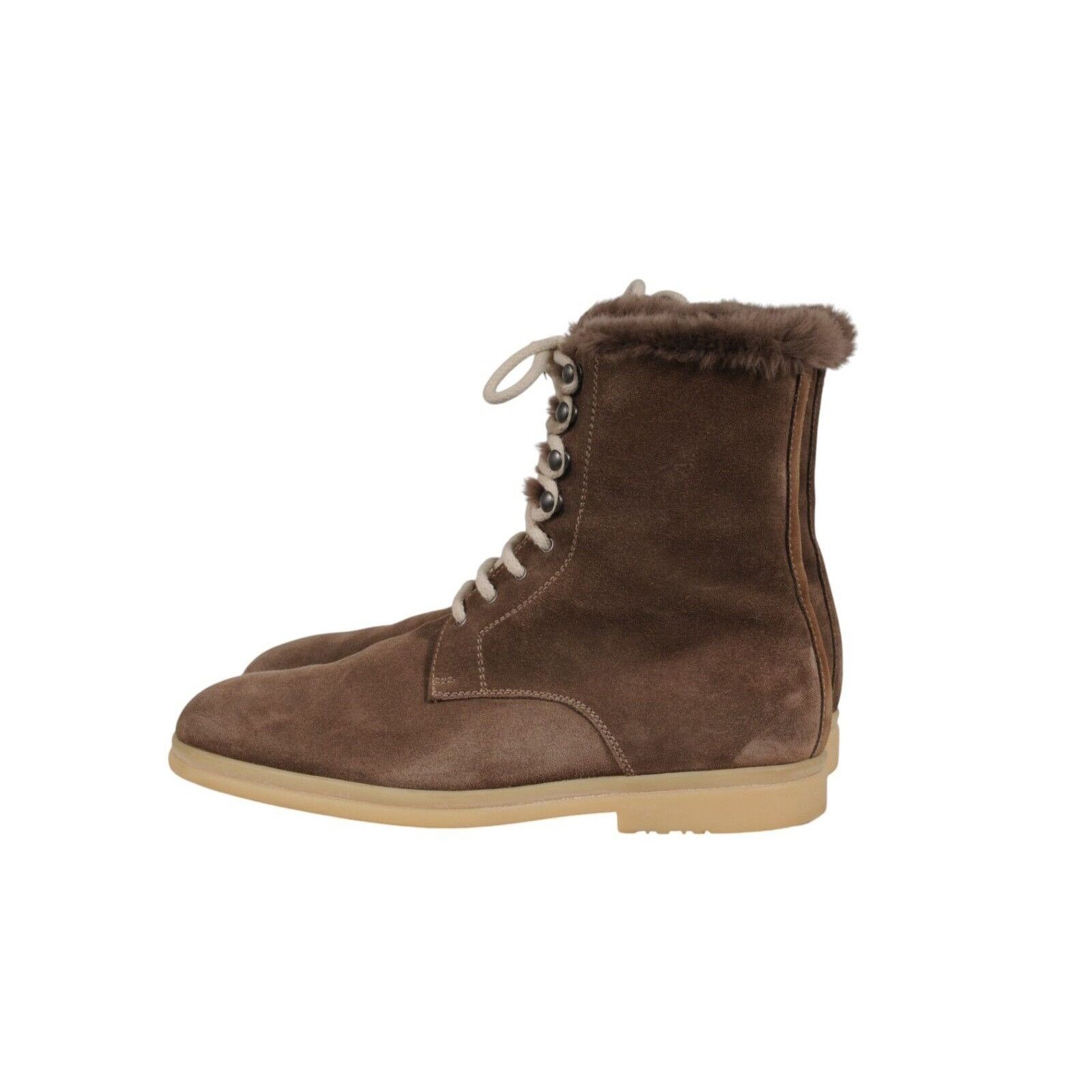 Loro Piana Snow Dream Beaver Fur Lined Boots - 02509 Size US 8.5 / EU 41-42 - 6 Thumbnail