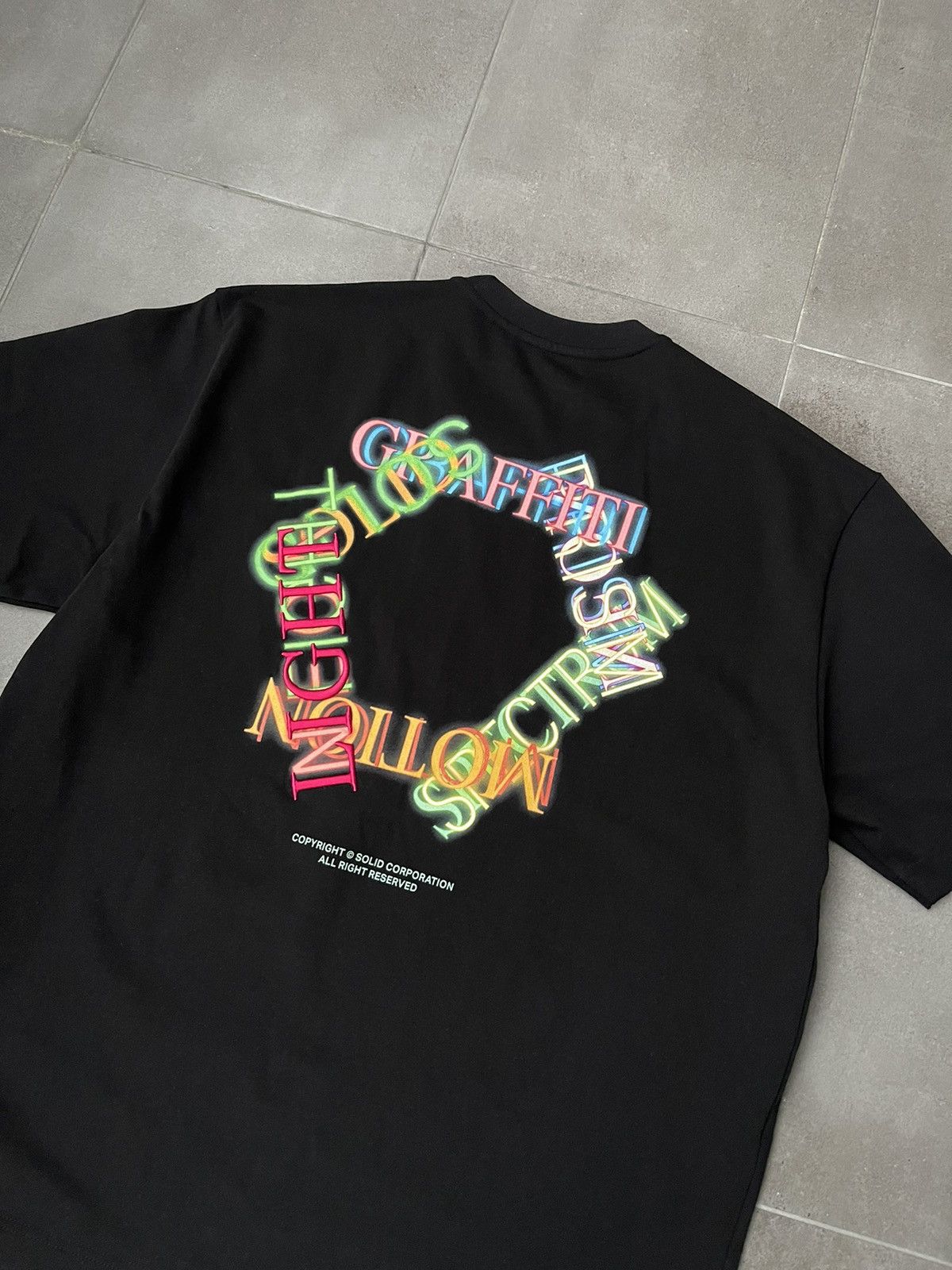 Wooyoungmi !DS! SS23 Solid Homme Graffity Back Logo Black T-Shirt Size US M / EU 48-50 / 2 - 12 Thumbnail