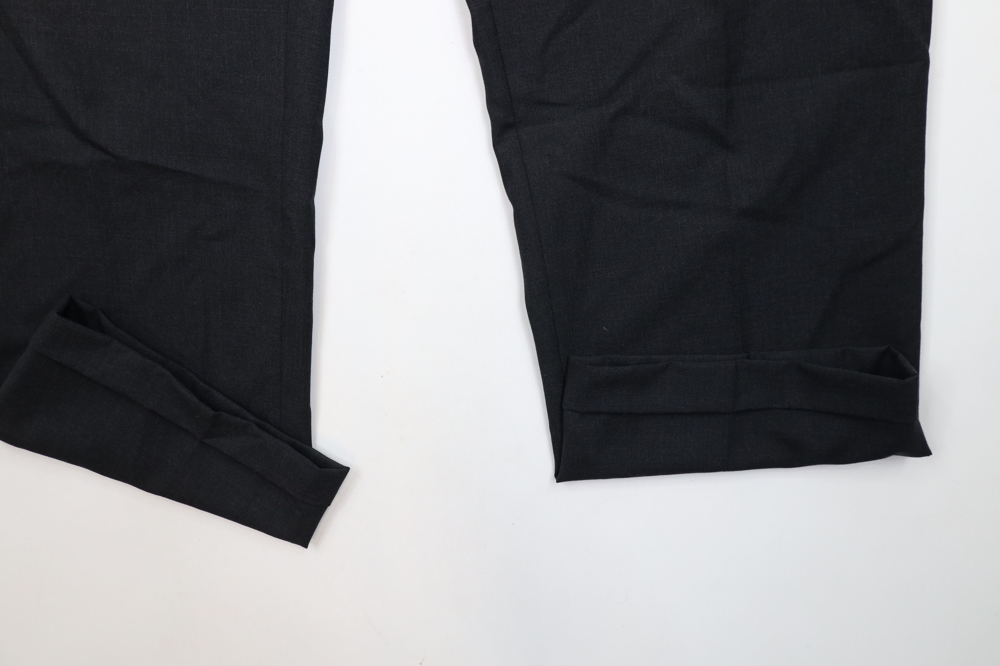 Vintage Vintage 90s Streetwear Wide Leg Chino Pants Charcoal Gray Size US 38 / EU 54 - 5 Thumbnail