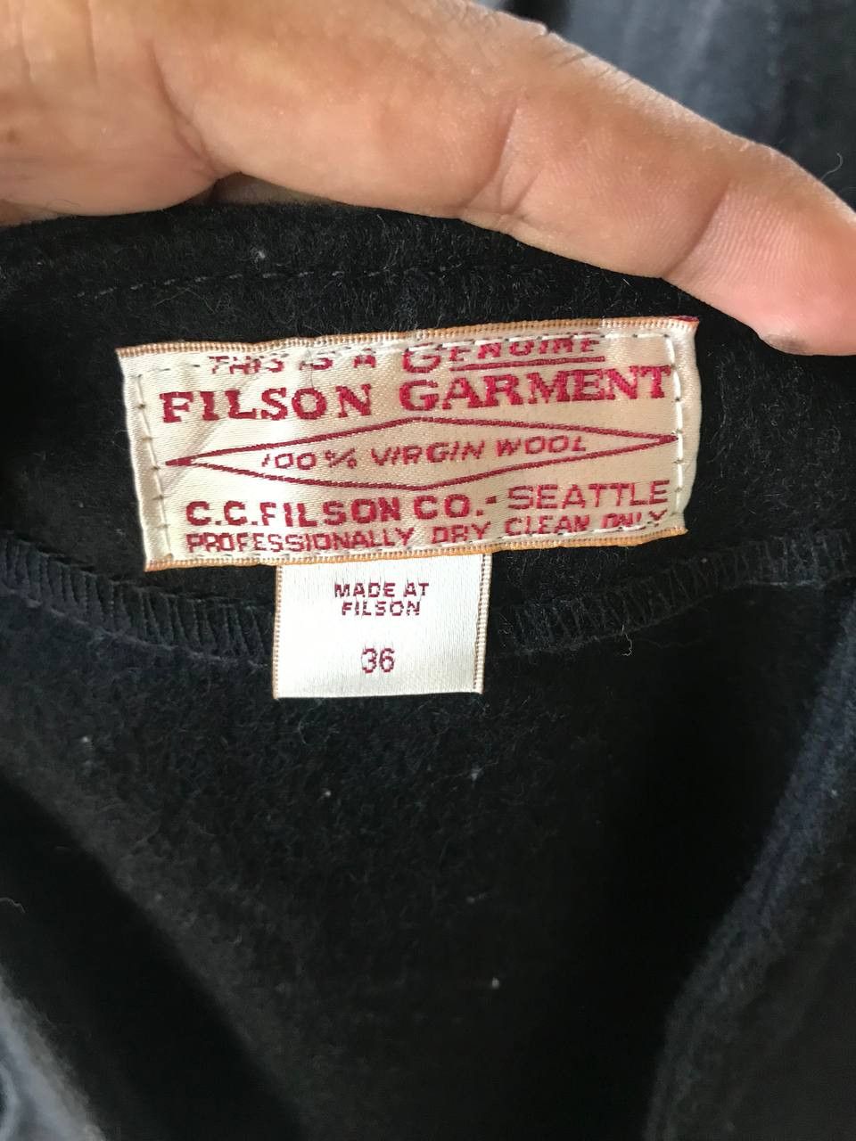 Filson × Vintage Vintage Filson Vest Size US S / EU 44-46 / 1 - 3 Thumbnail