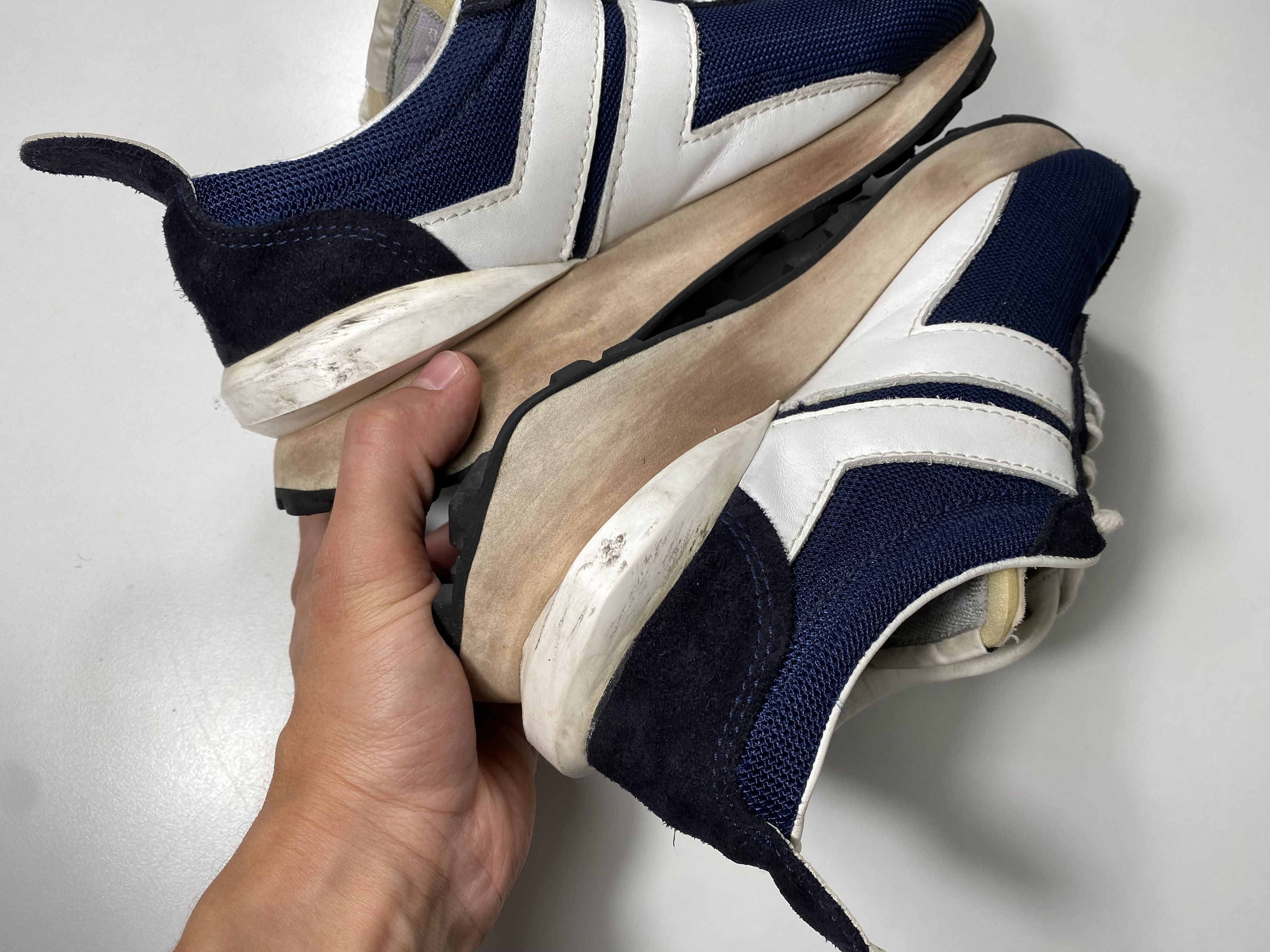 Lanvin Lanvin Mesh Bumper Sneaker "Navy Blue" Size US 6 / EU 39 - 9 Thumbnail