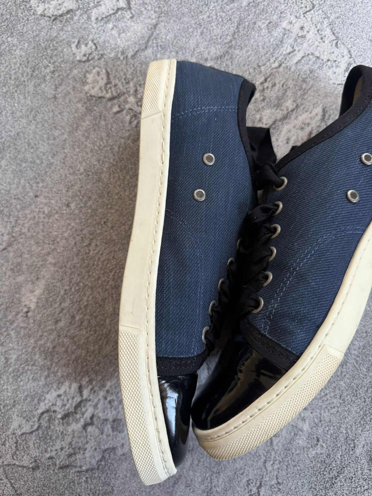 Lanvin Lanvin 40size casual luxury low top sneakers shoes Size US 7 / EU 40 - 9 Thumbnail