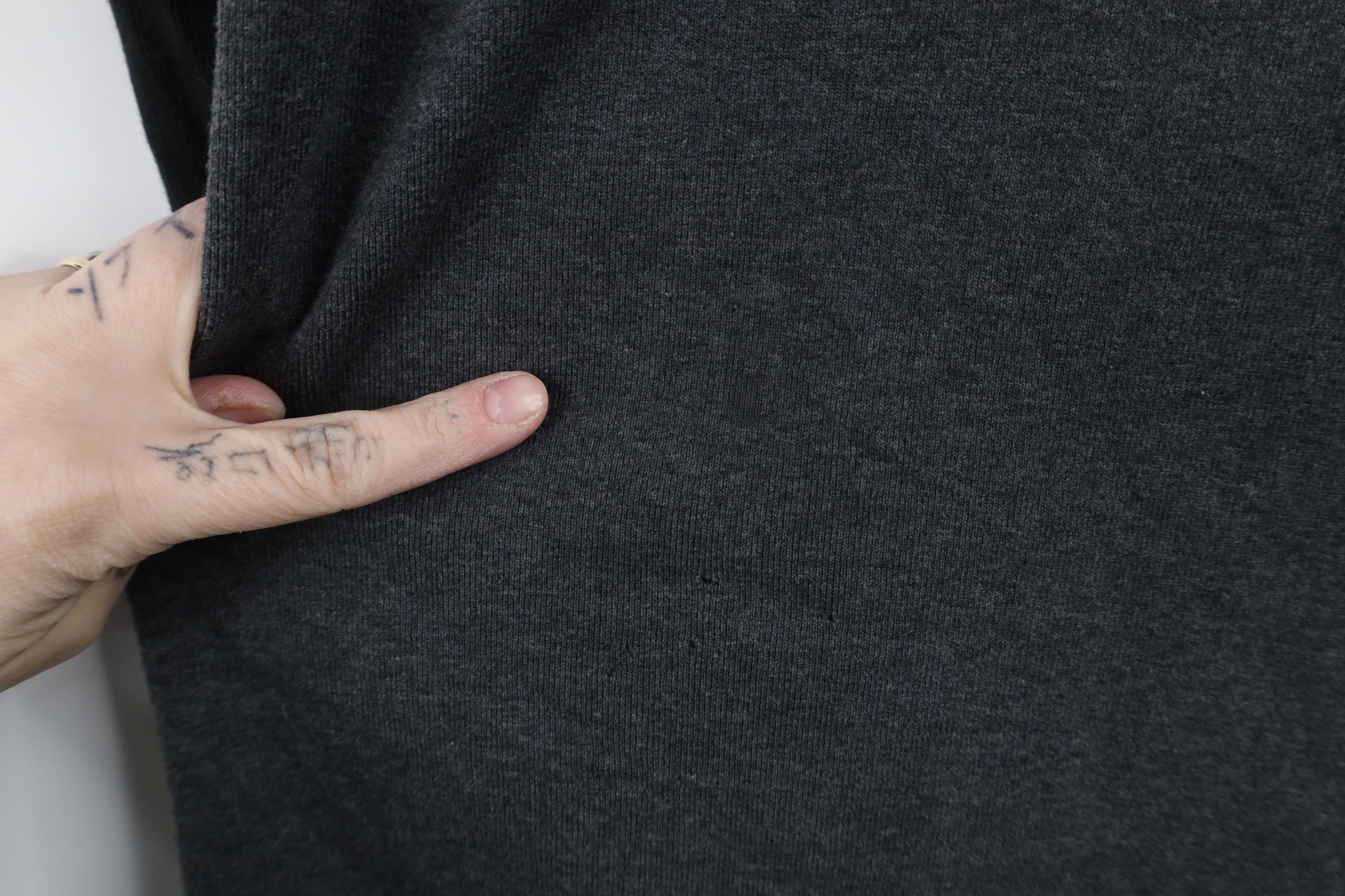 Gap × Vintage Vintage Y2K 2004 Gap Block Ribbed Knit Raglan T-Shirt Gray Size US L / EU 52-54 / 3 - 5 Thumbnail
