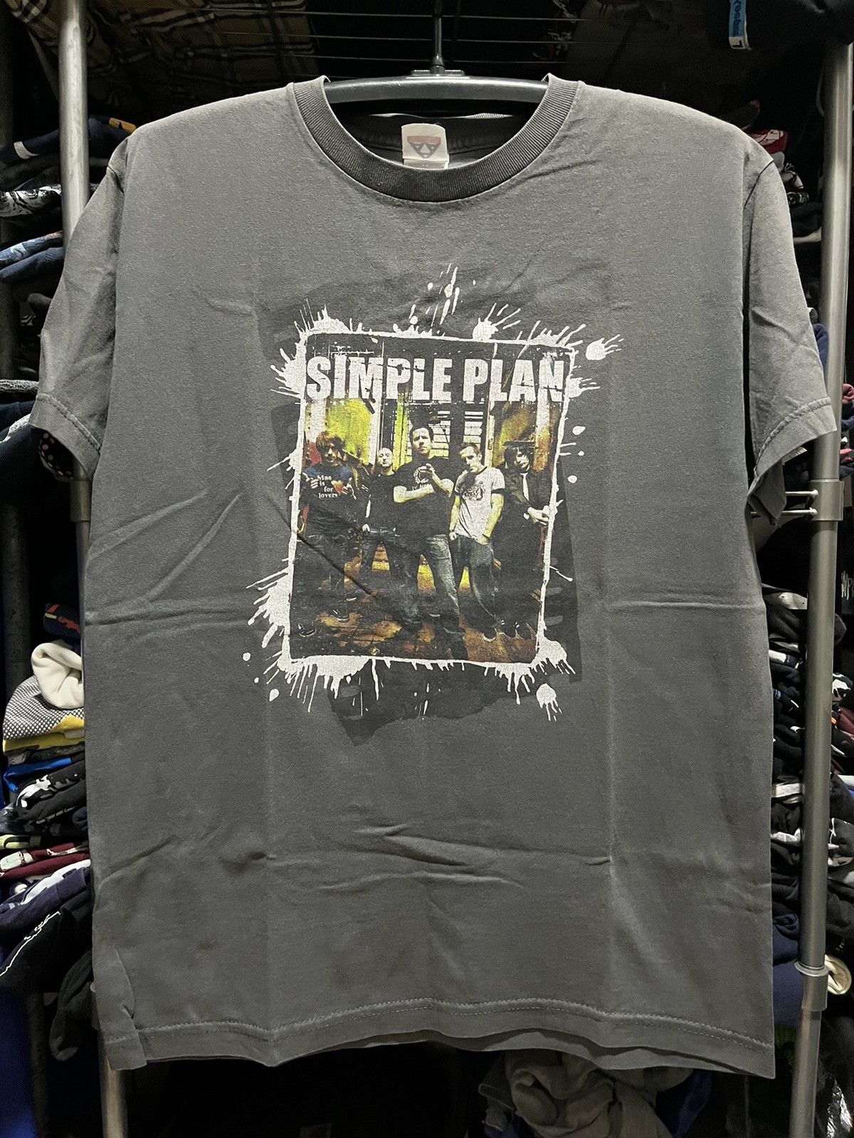 Band Tees Simple Plan Emo Alternative Pop Punk Tour Tee 2005s Size US M / EU 48-50 / 2 - 1 Thumbnail