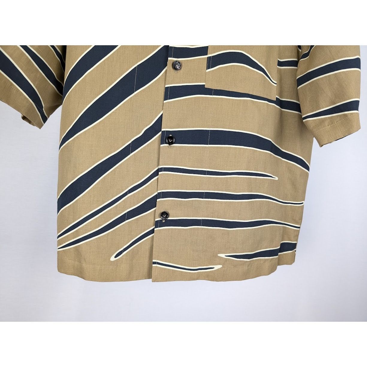 Bottega Veneta o1rshd1 Cotton Animal Print Shirt in Multicolor Size US M / EU 48-50 / 2 - 6 Thumbnail