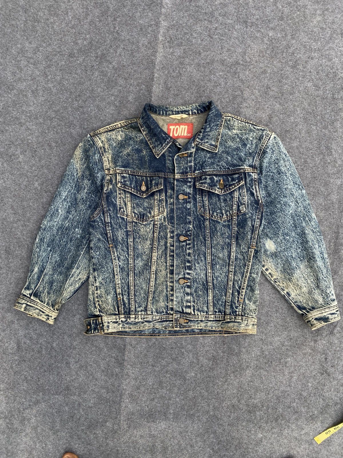 Japanese Brand Vintage tom cat denim jacket Size US M / EU 48-50 / 2 - 1 Thumbnail