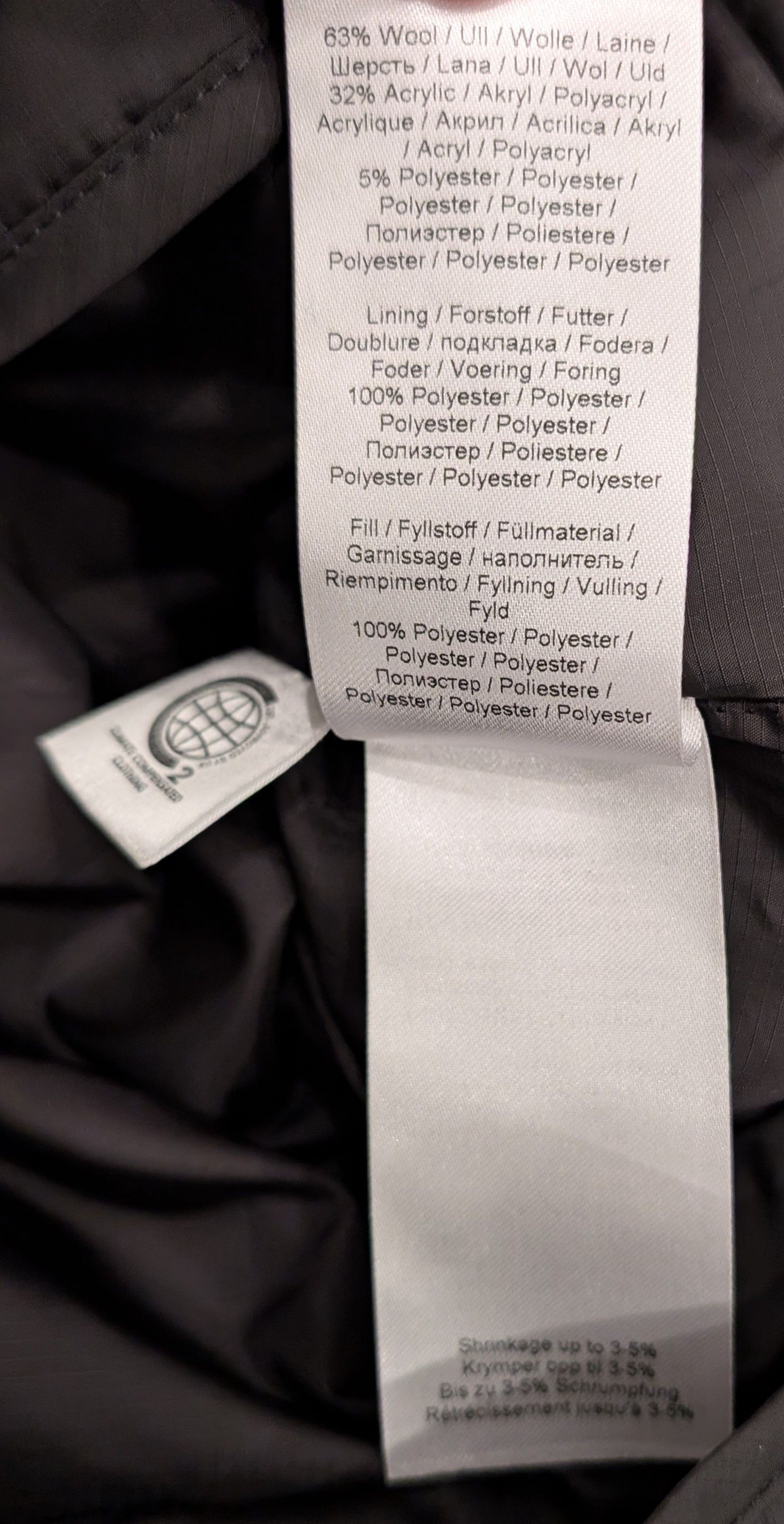 Ganni Ganni Tech Checked Wool Jacket Removable Quilted Hem EU 38 Size M / US 6-8 / IT 42-44 - 5 Thumbnail