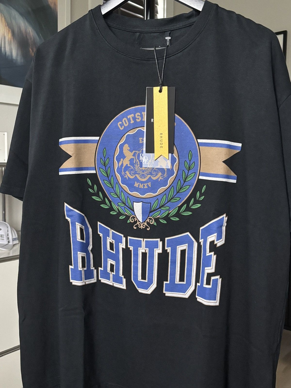 Rhude RHUDE | UNIVERSITY COTSWORLD GRAPHIC LOGO TEE Size US M / EU 48-50 / 2 - 3 Thumbnail