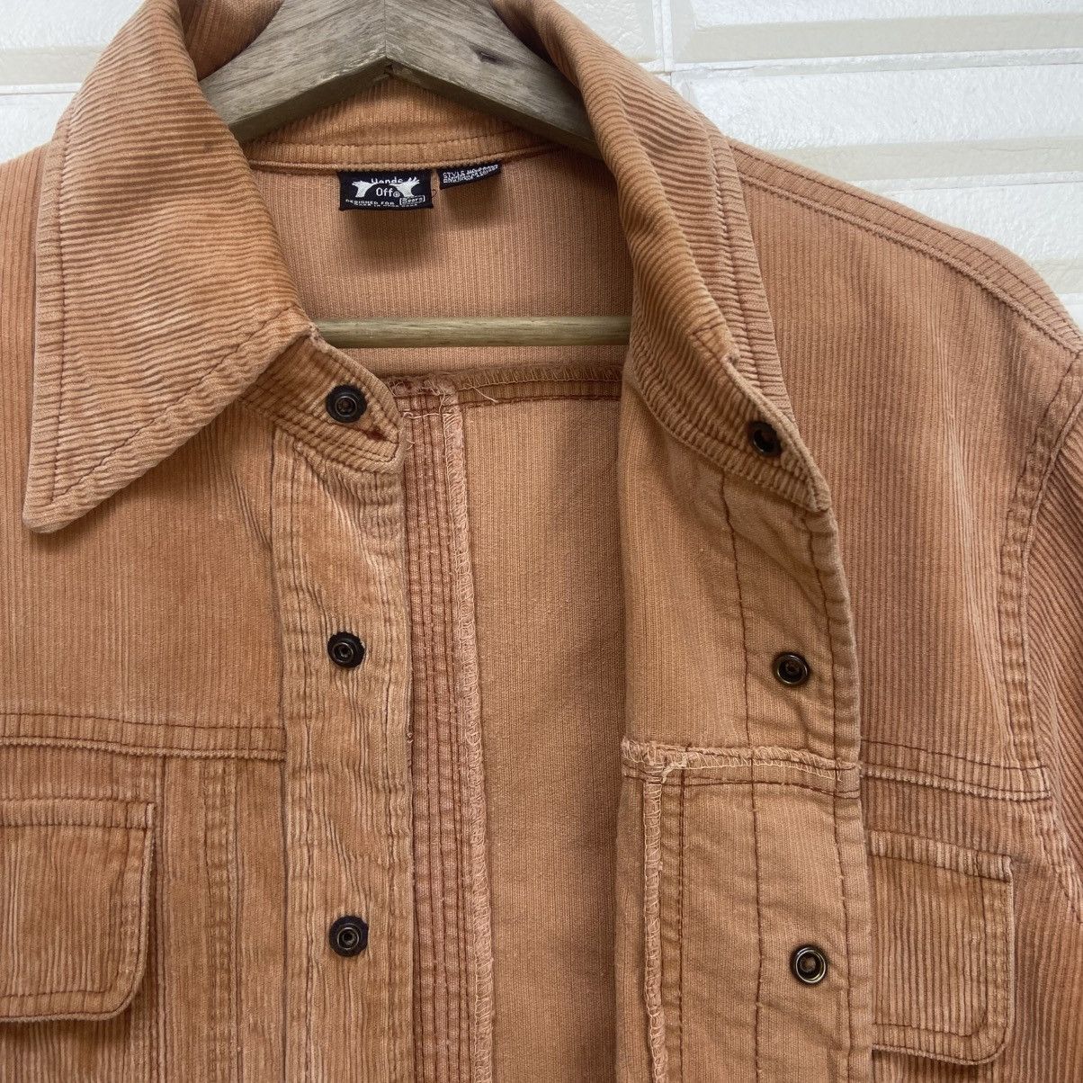 Sears Vintage Hands Off by Sears Corduroy Field Jacket Size US S / EU 44-46 / 1 - 12 Thumbnail