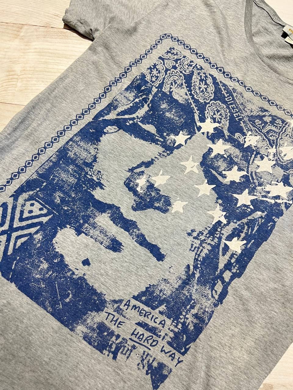 Diesel Diesel America The Hero Way T-Shirt Y2K Size US L / EU 52-54 / 3 - 7 Thumbnail