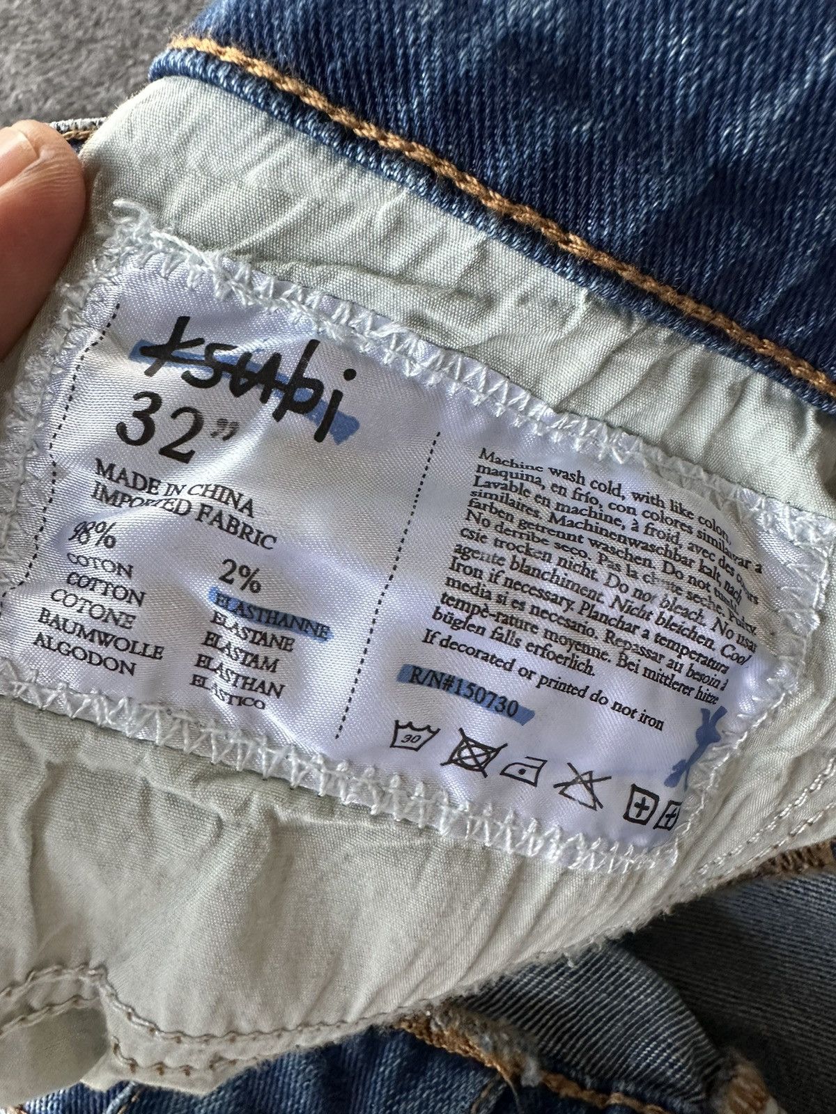 Ksubi Ksubi Skinny Stretchable Distressed Slim Denim 32x32 D378 Size US 32 / EU 48 - 15 Thumbnail