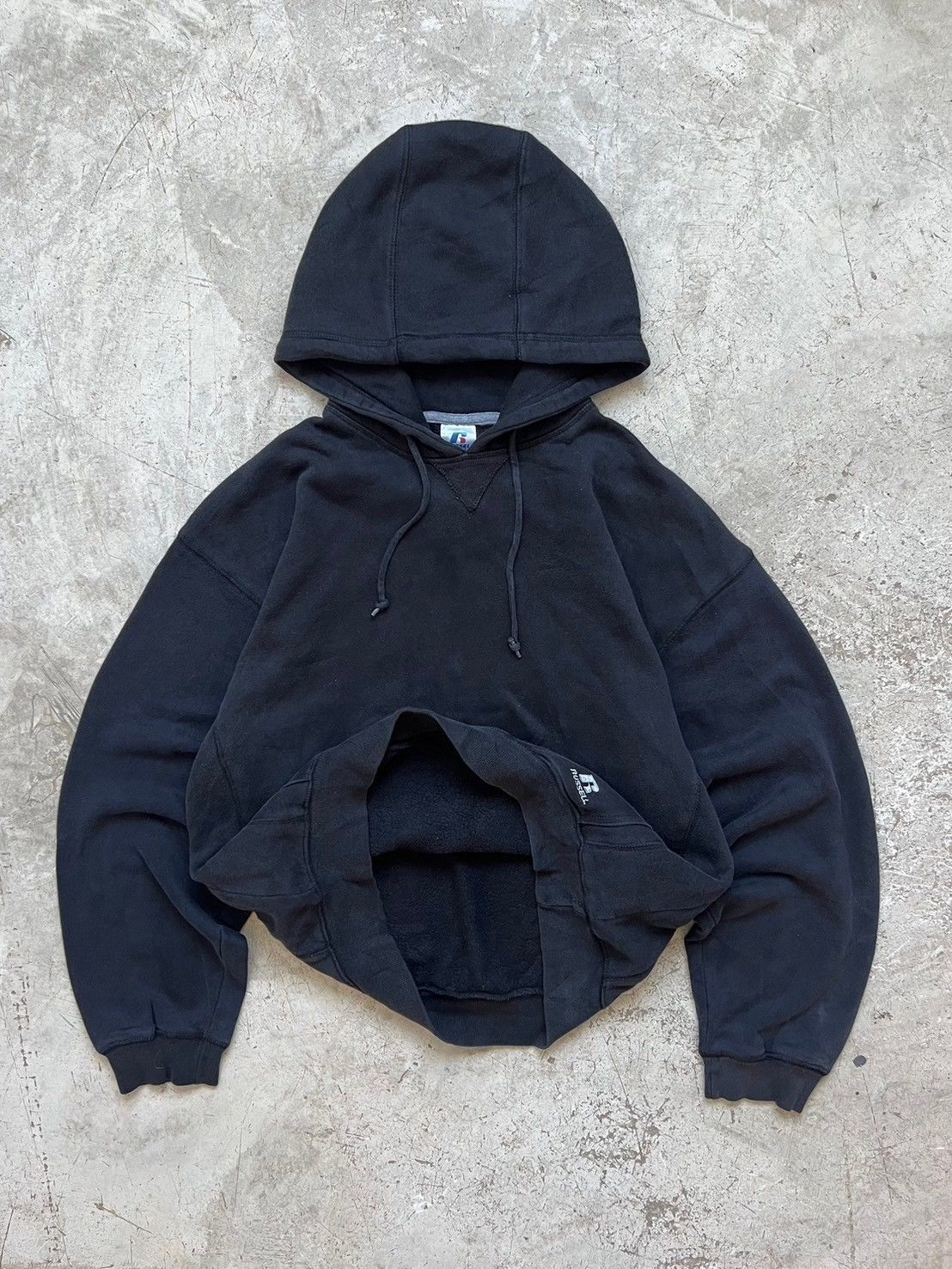Russell Athletic Vintage 2000s Russell Athletic Blank Hoodie Size US M / EU 48-50 / 2 - 6 Thumbnail
