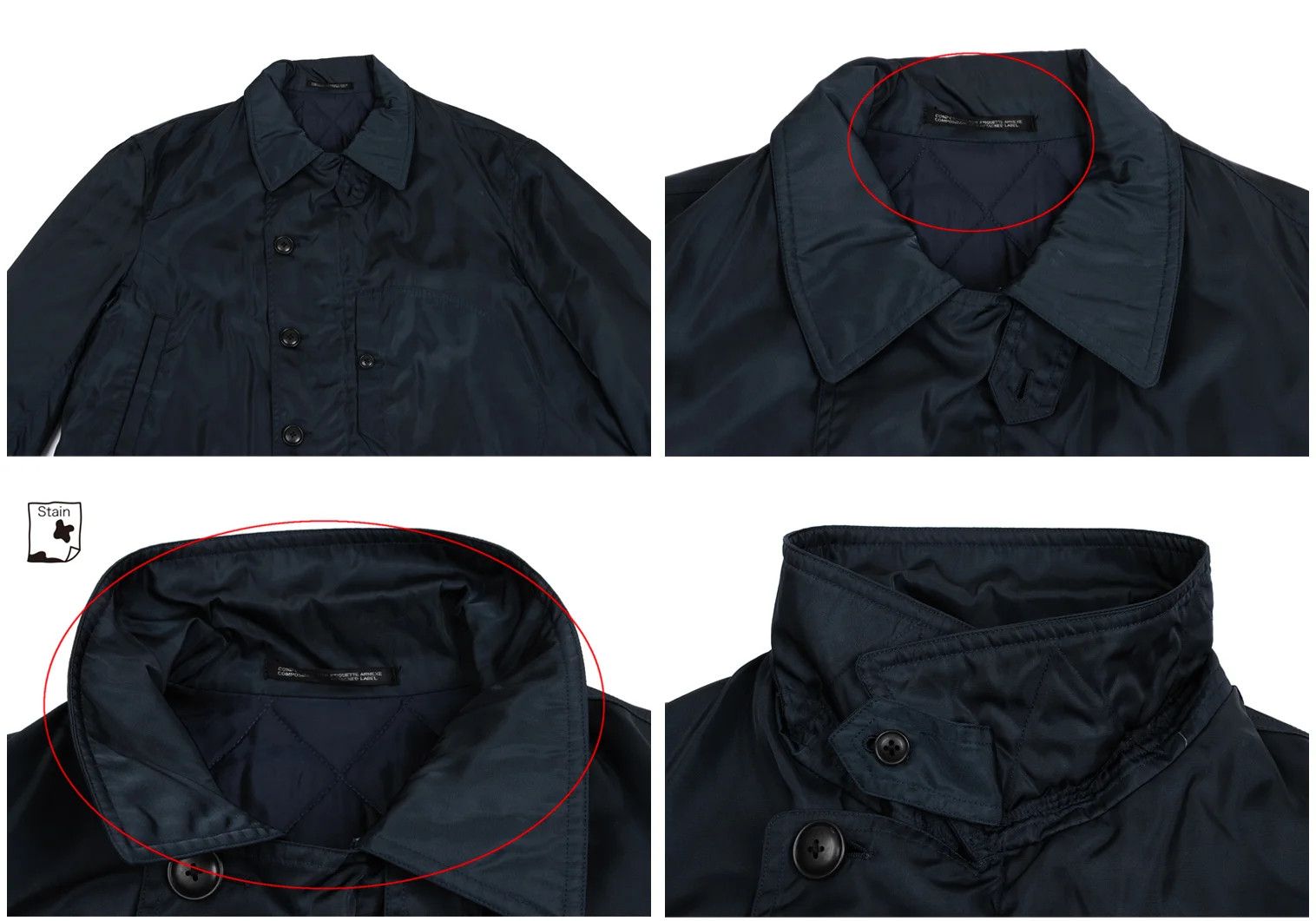 Yohji Yamamoto Yohji Yamamoto Reversible Quilted Nylon Coat Size US M / EU 48-50 / 2 - 2 Thumbnail