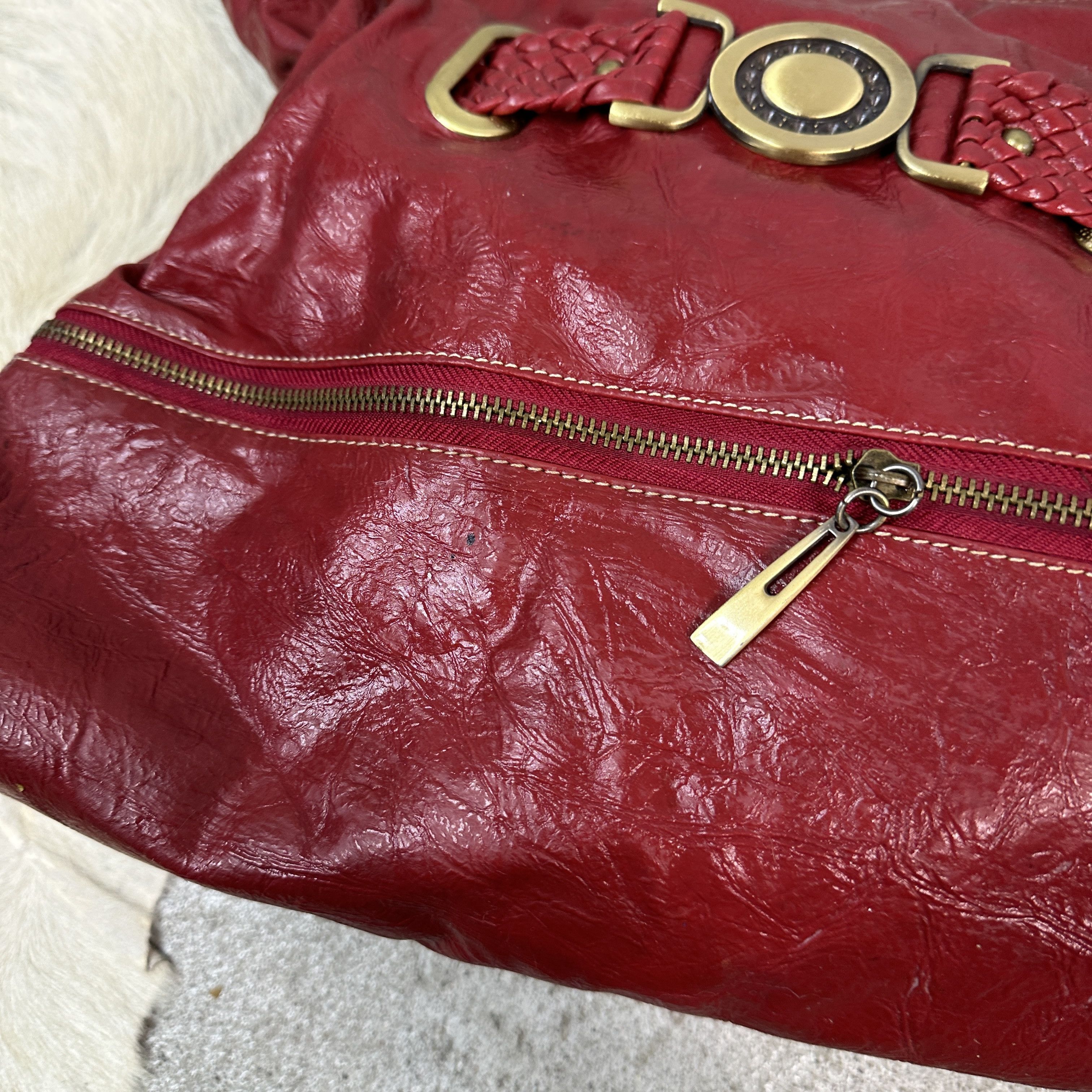 Vintage Vintage Cherry Red Bag Size ONE SIZE - 2 Thumbnail