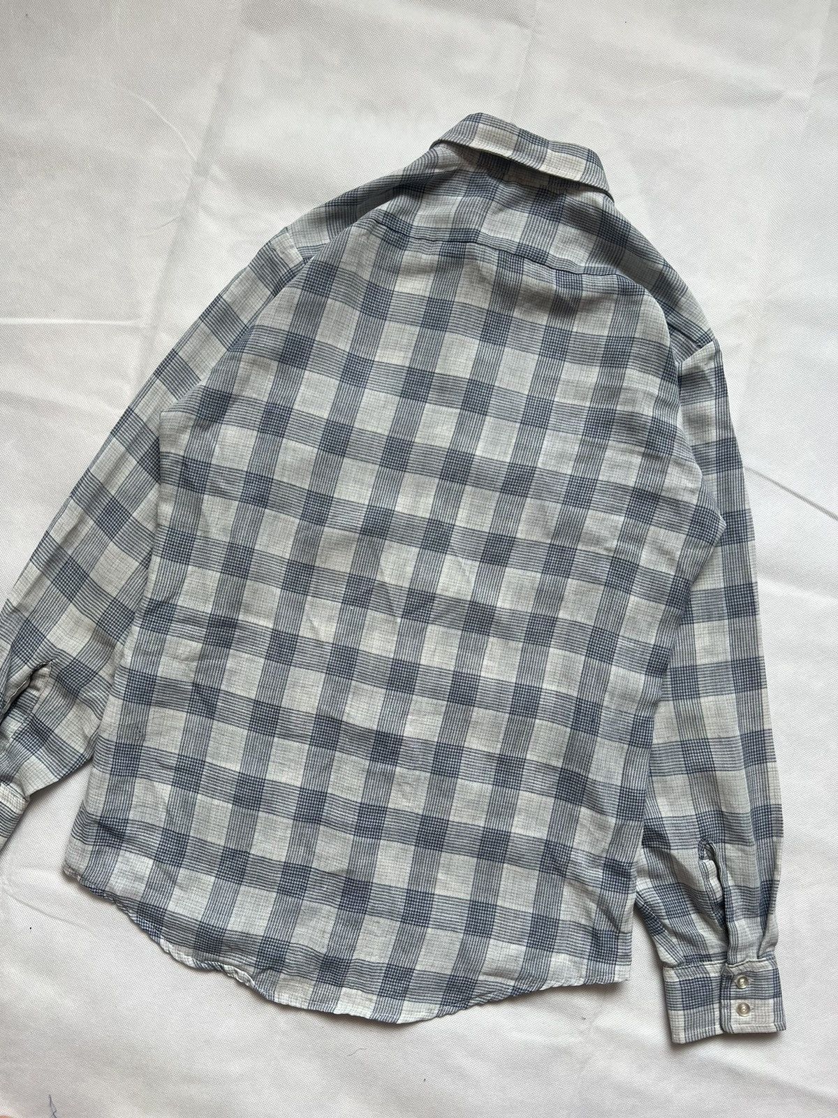 Flannel 70's Vintage Lee Printed Plaid Flannel Shirt Size US M / EU 48-50 / 2 - 6 Thumbnail