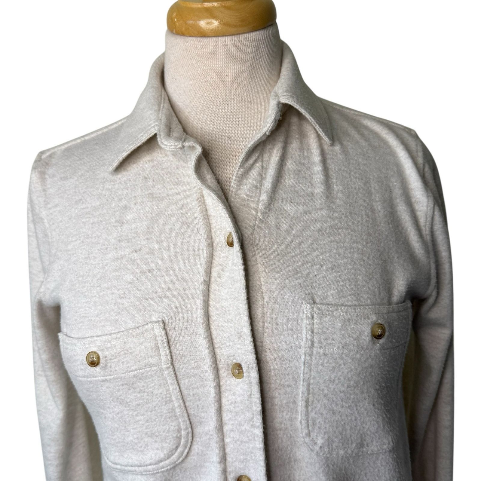 Faherty FAHERTY Legend Sweater Shirt Off White Size XS Size XS / US 0-2 / IT 36-38 - 3 Thumbnail