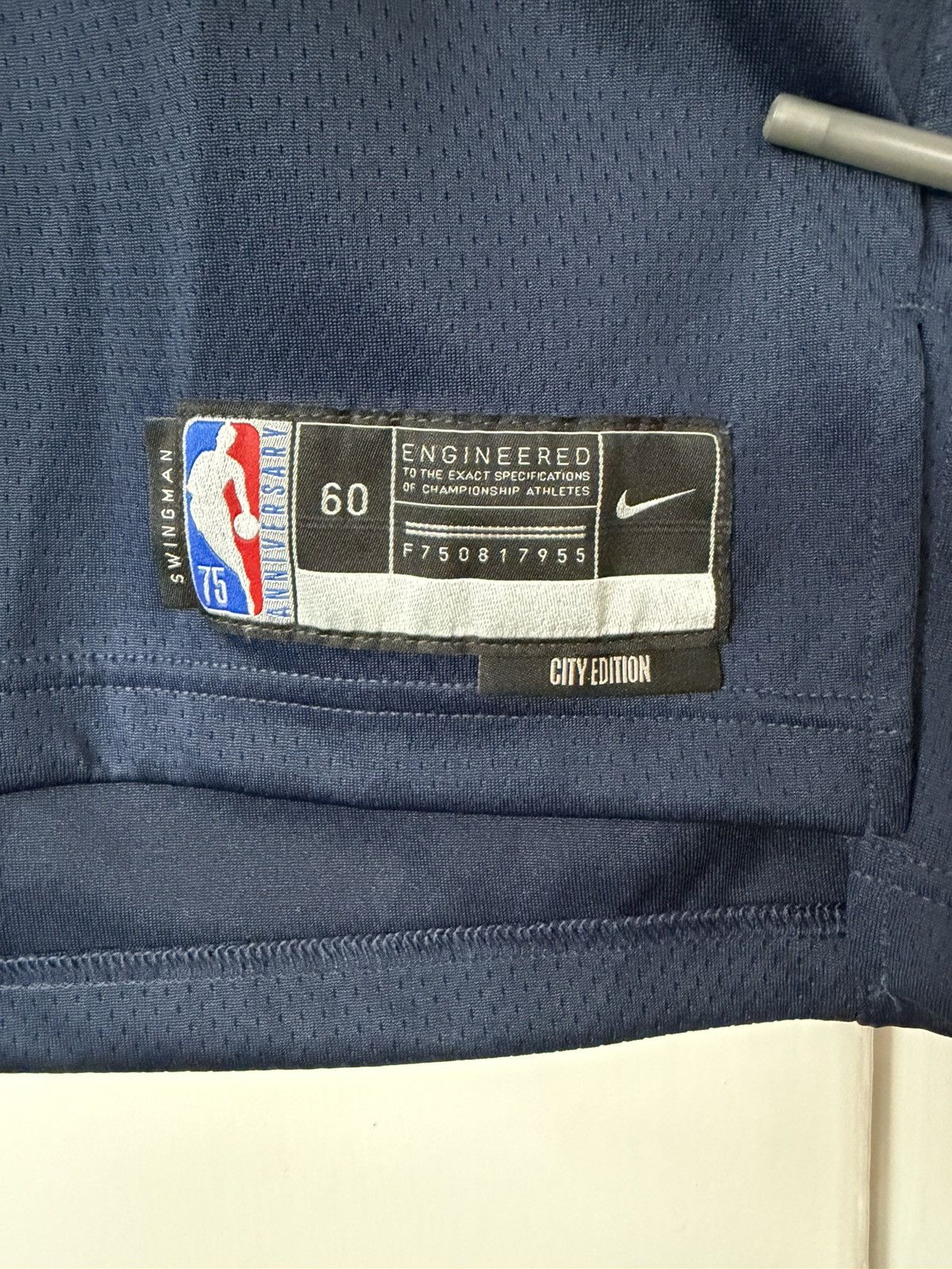 Nike JA MORANT MEMPHIS GRIZZLIES NIKE CITY ED NBA 75TH JERSEY 3XL Size US XXL / EU 58 / 5 - 4 Thumbnail