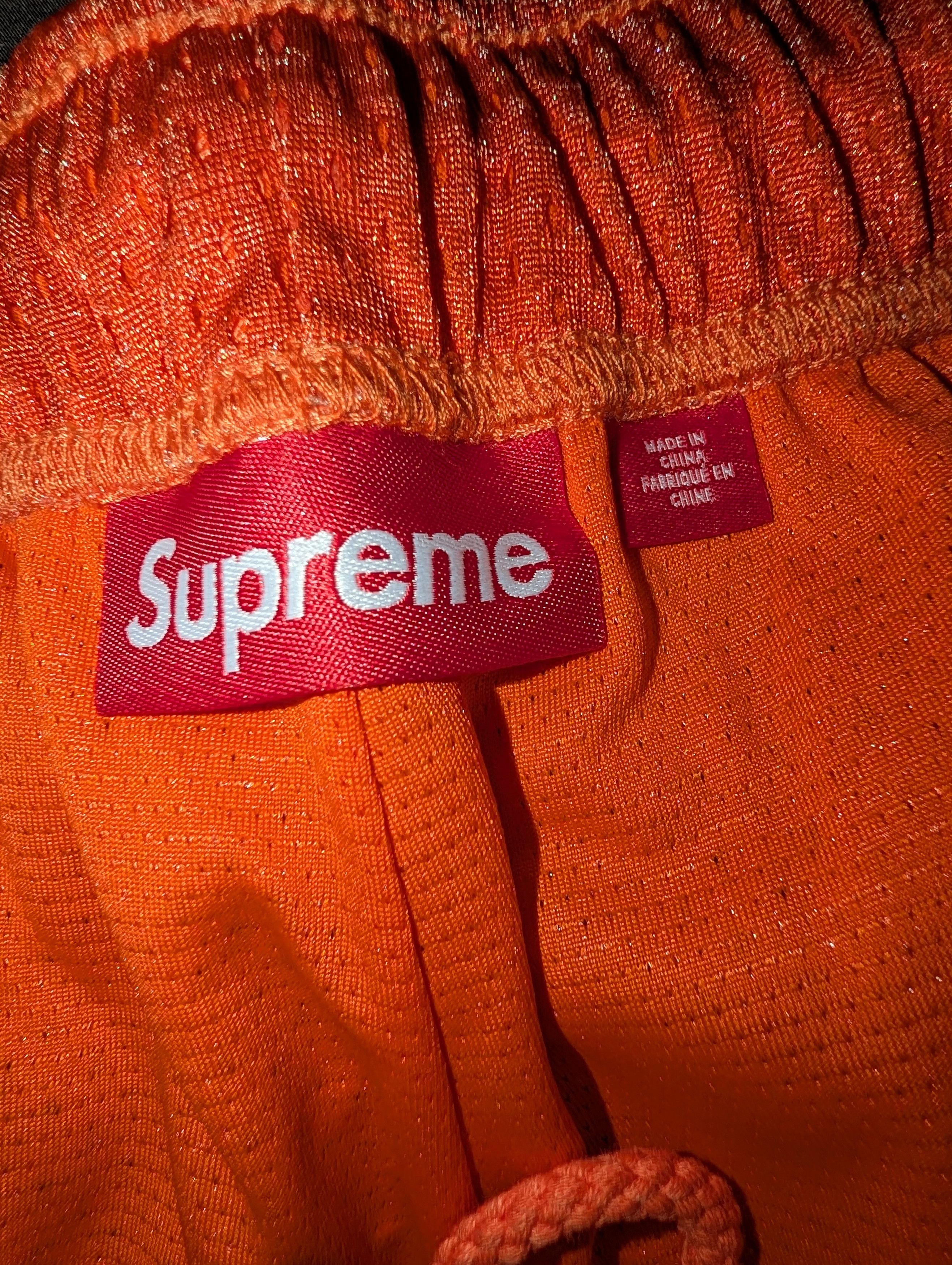 Supreme Supreme Rhinestone Mesh Short - Orange - Large Size US 34 / EU 50 - 4 Thumbnail
