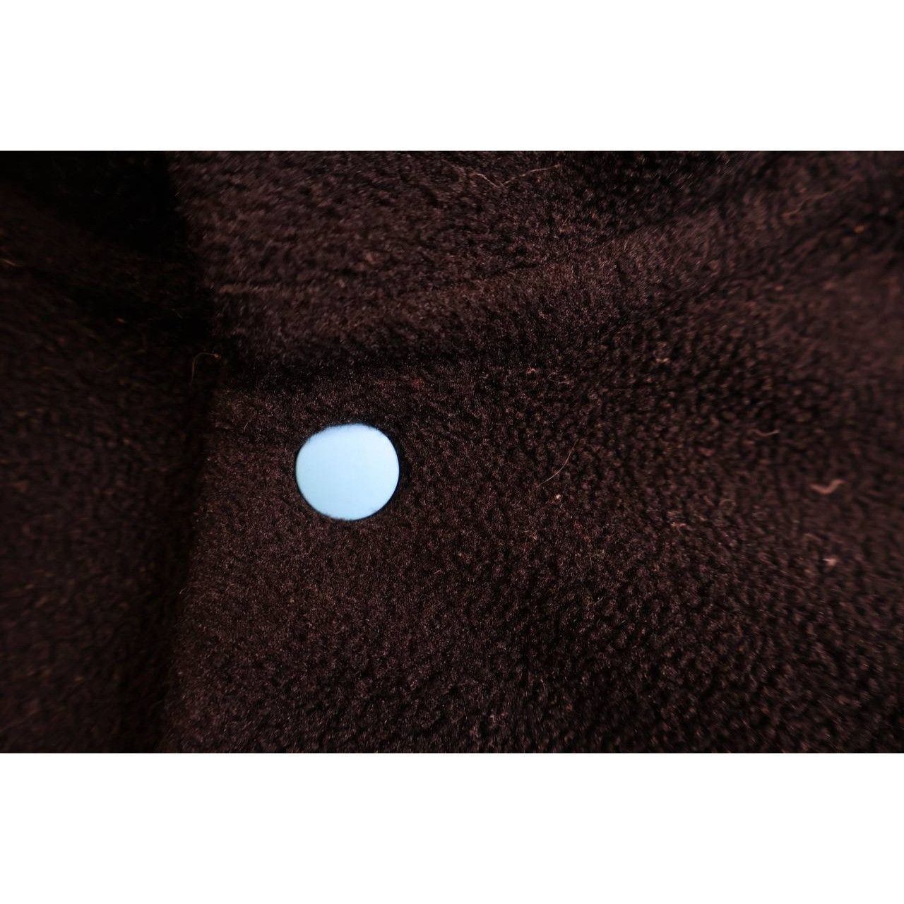 Patagonia Vintage Patagonia Black Synchilla Snap T Pullover Blue Trim Size XS / US 0-2 / IT 36-38 - 7 Thumbnail