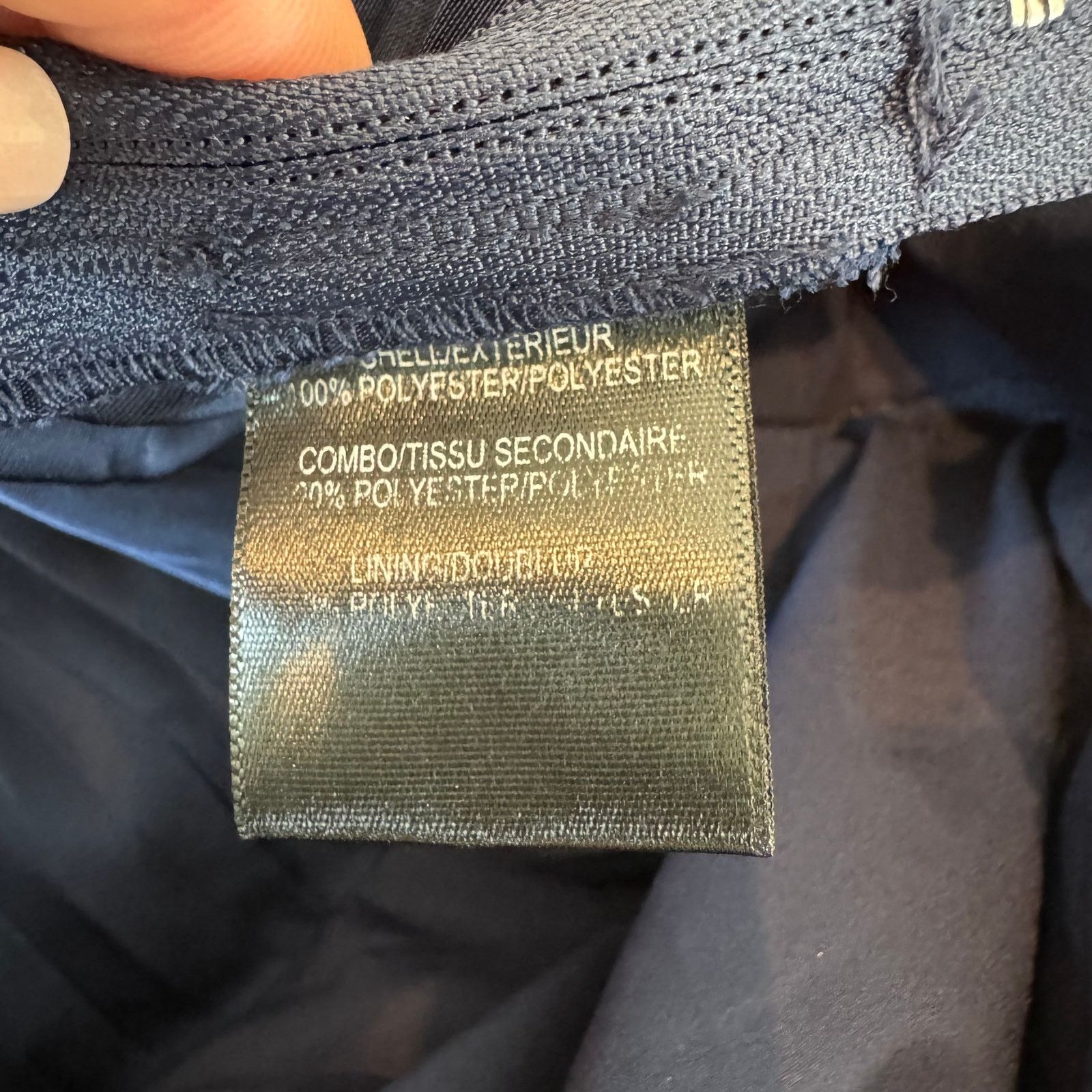 Other One 33 Social Navy Pleated Cocktail Formal Pantsuit Size 28" / US 6 / IT 42 - 12 Thumbnail