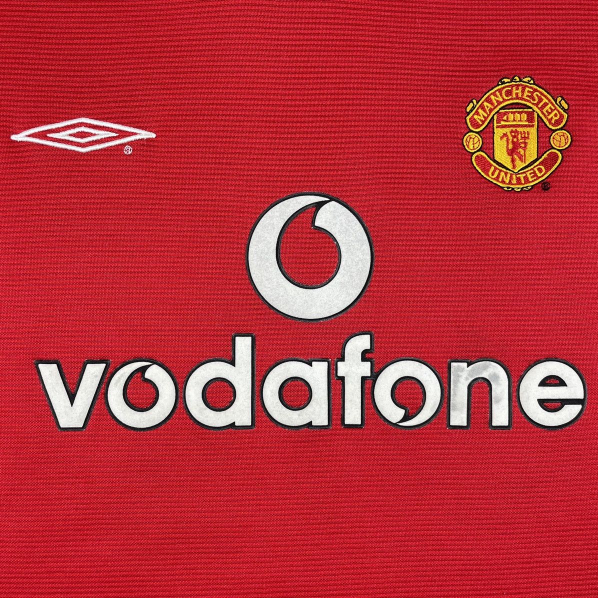 Umbro × Vintage Vintage Umbro Manchester United 2000/2002 Home Soccer Jersey Size US XL / EU 56 / 4 - 8 Thumbnail
