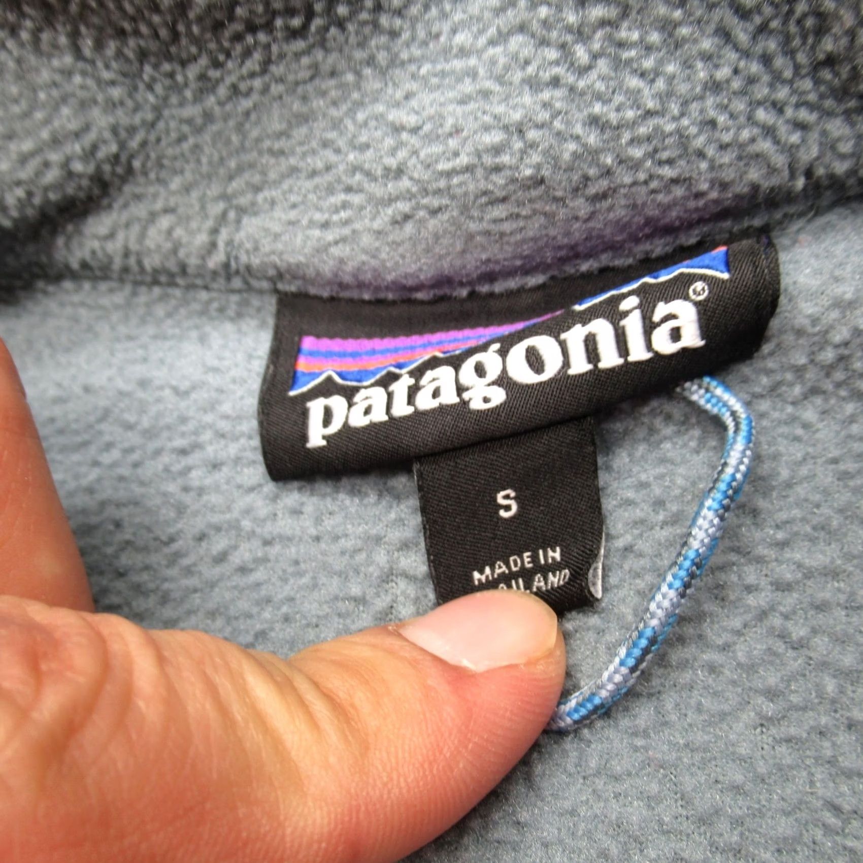 Patagonia Patagonia Jacket Mens Small Blue Pocket Microdini 1/2 Zip Fleece Pullover Soft Size US S / EU 44-46 / 1 - 3 Thumbnail