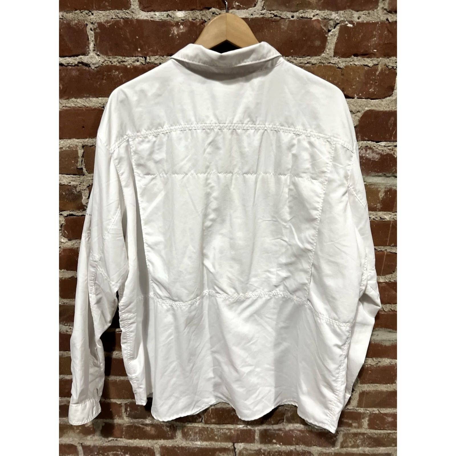Vintage Columbia PFG Shirt Mens Sz 2XL Vented Omni-Shade Button Up White XXL Casual Outdoor Fishing Jacket Shirt Size US XXL / EU 58 / 5 - 3 Thumbnail