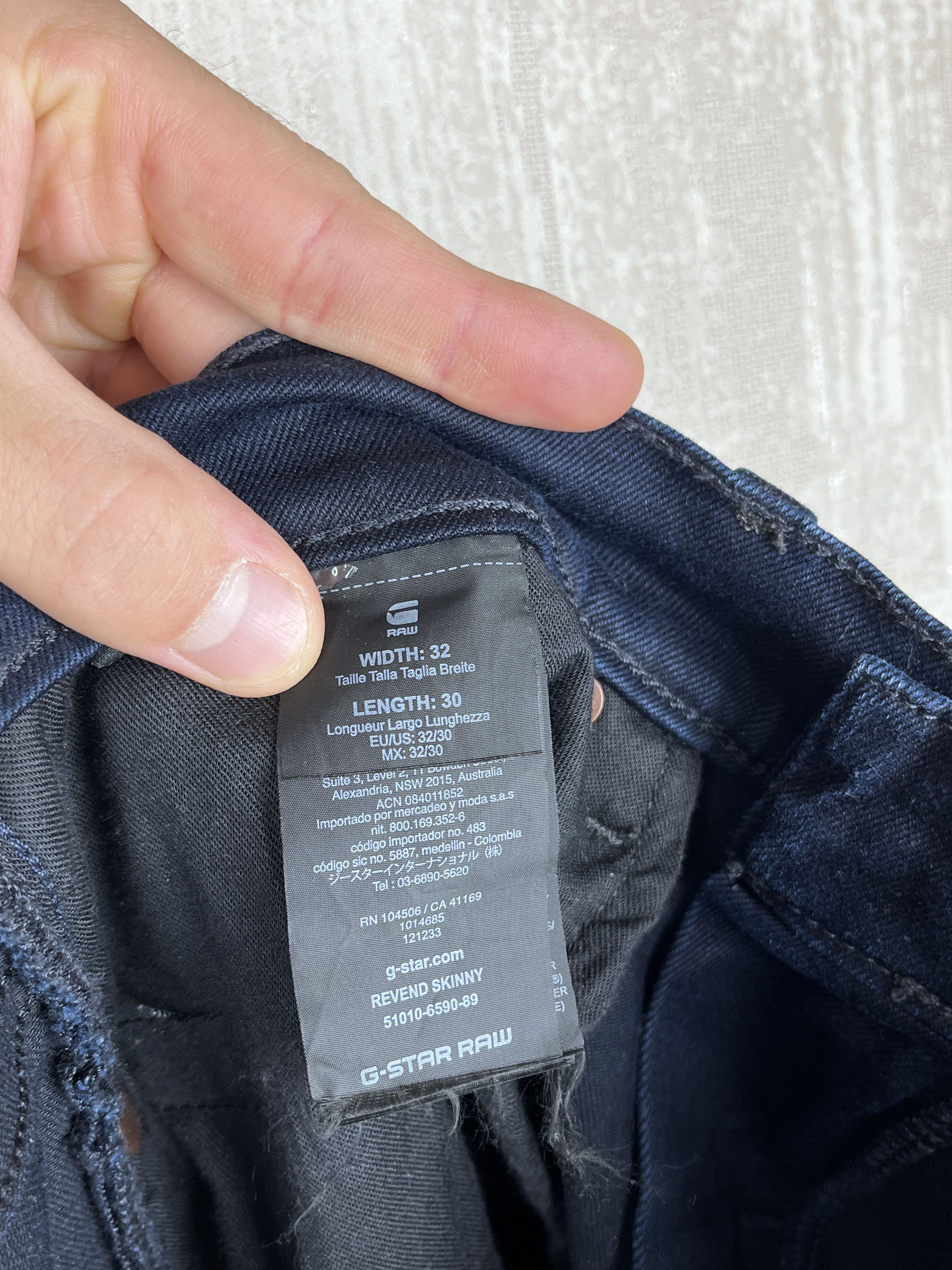 G-Star G-star RAW Revend Skinny Denim Jeans Size US 32 / EU 48 - 12 Thumbnail