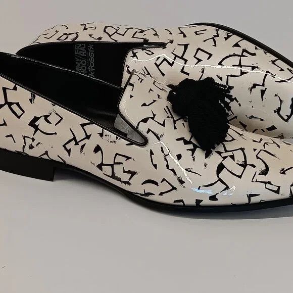 Jimmy Choo Jimmy Choo Patent Foxley Eric Haze Poggy Loafers - EU45/US12 Size US 12 / EU 45 - 6 Thumbnail