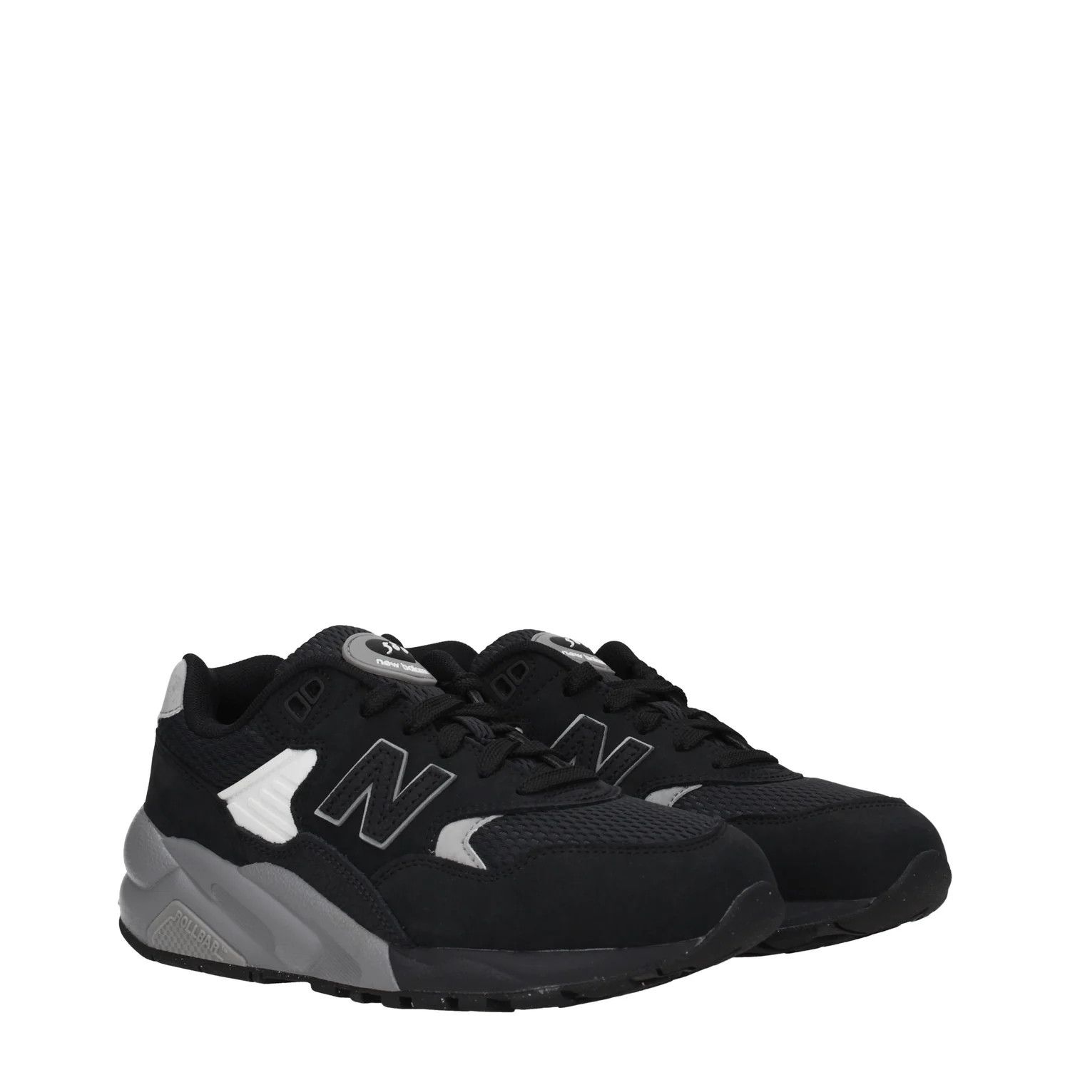 New Balance ob1o1e1124 Suede Sneakers in Black/Silver Size US 6 / IT 36 - 2 Thumbnail