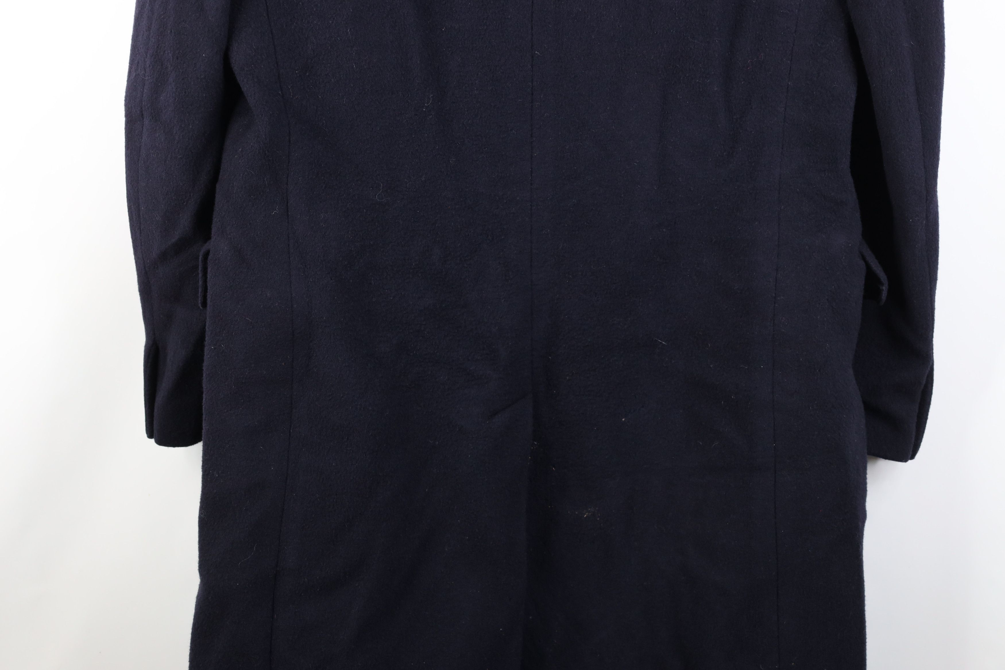 Vintage Vintage 90s Streetwear Double Breasted Overcoat Jacket Blue Size US XXL / EU 58 / 5 - 15 Thumbnail