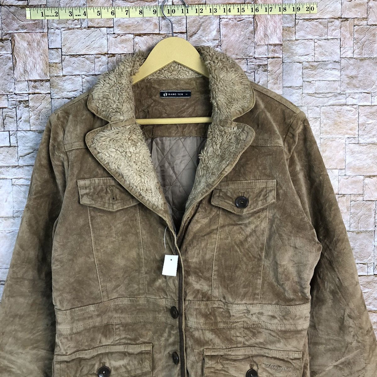 Hang Ten × Vintage Hang Ten Brown corduroy vintage japan coat #A662 Size US M / EU 48-50 / 2 - 5 Thumbnail