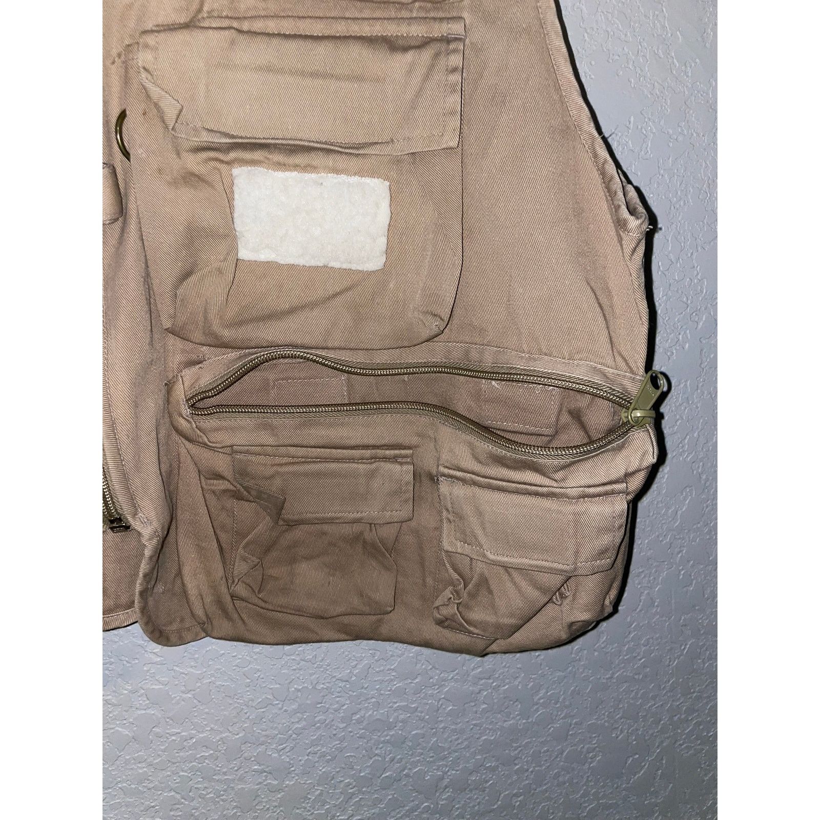 Vintage Vintage Ausable Brown Fishing Vest Outerwear VTG XL X-Large Size US XL / EU 56 / 4 - 4 Thumbnail