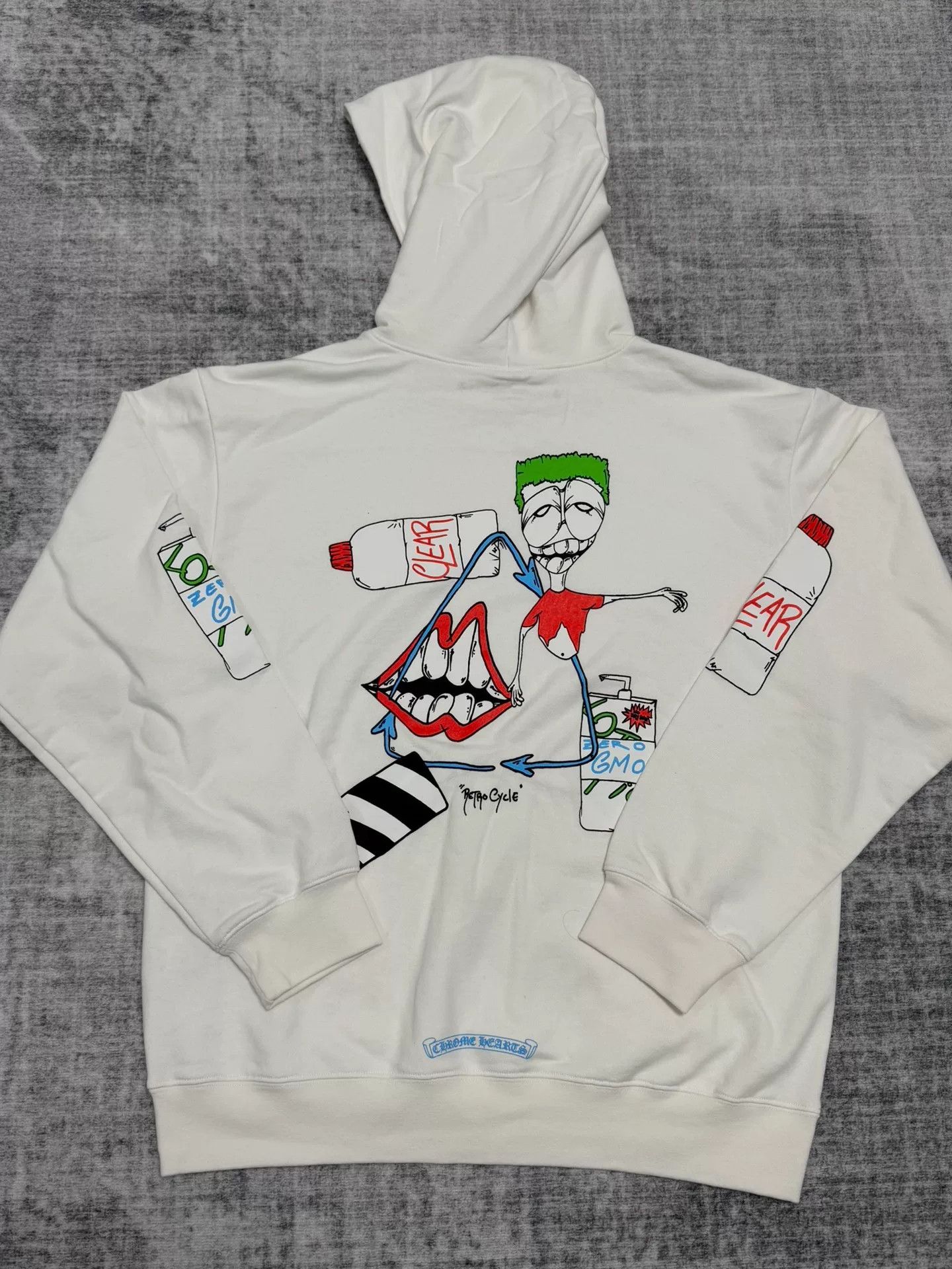 Chrome Hearts Chrome Hearts MattyBoy Graffiti Hoodie White Size US XL / EU 56 / 4 - 1 Thumbnail