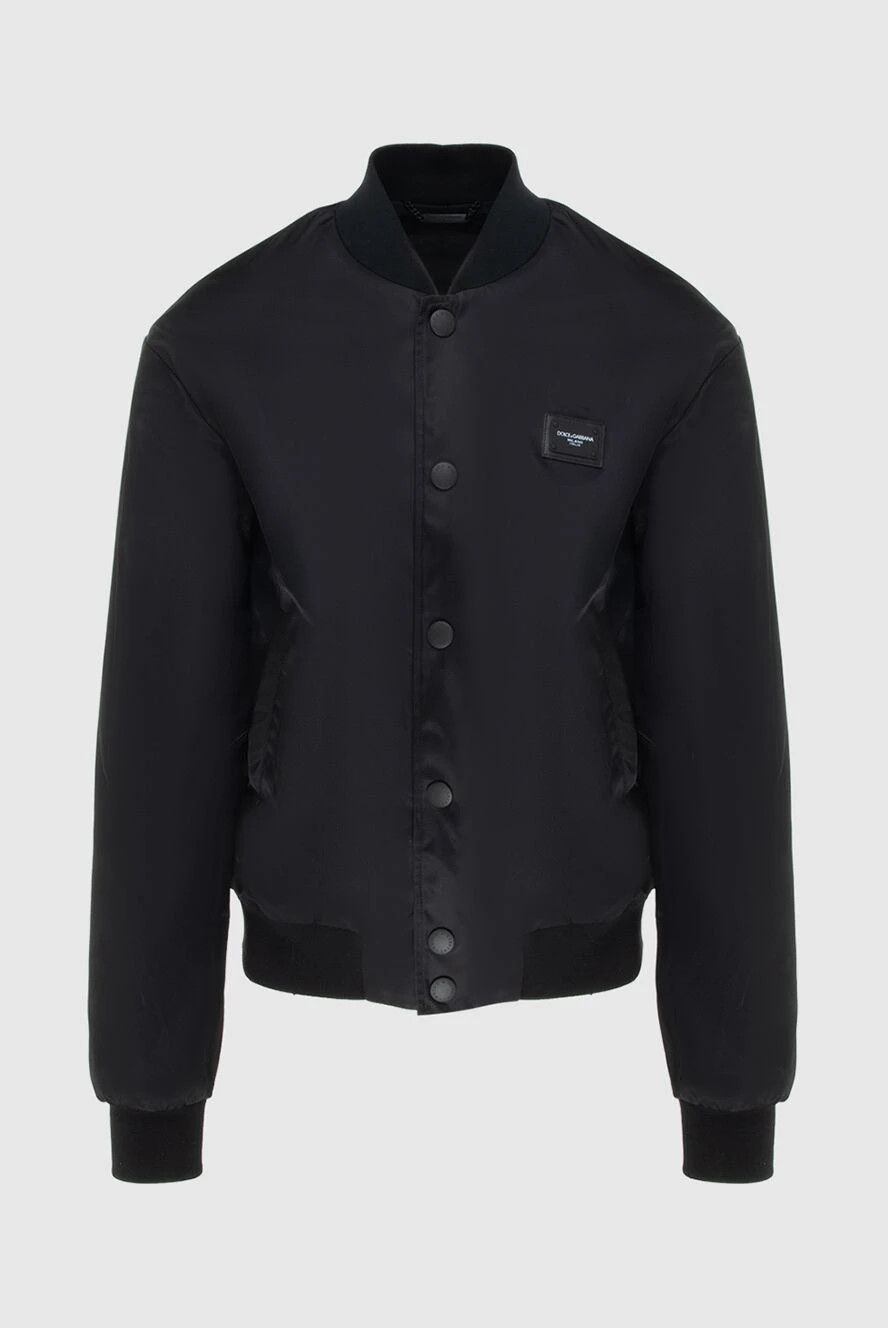 Dolce & Gabbana o1y0825 Bomber Jacket in Black Size XS / US 0-2 / IT 36-38 - 1 Thumbnail