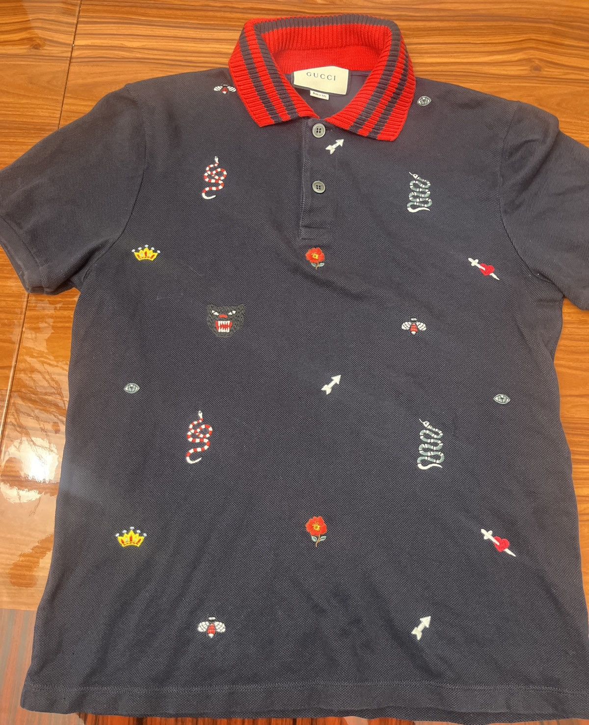 Gucci Gucci Polo Shirt. Size US XL / EU 56 / 4 - 1 Thumbnail