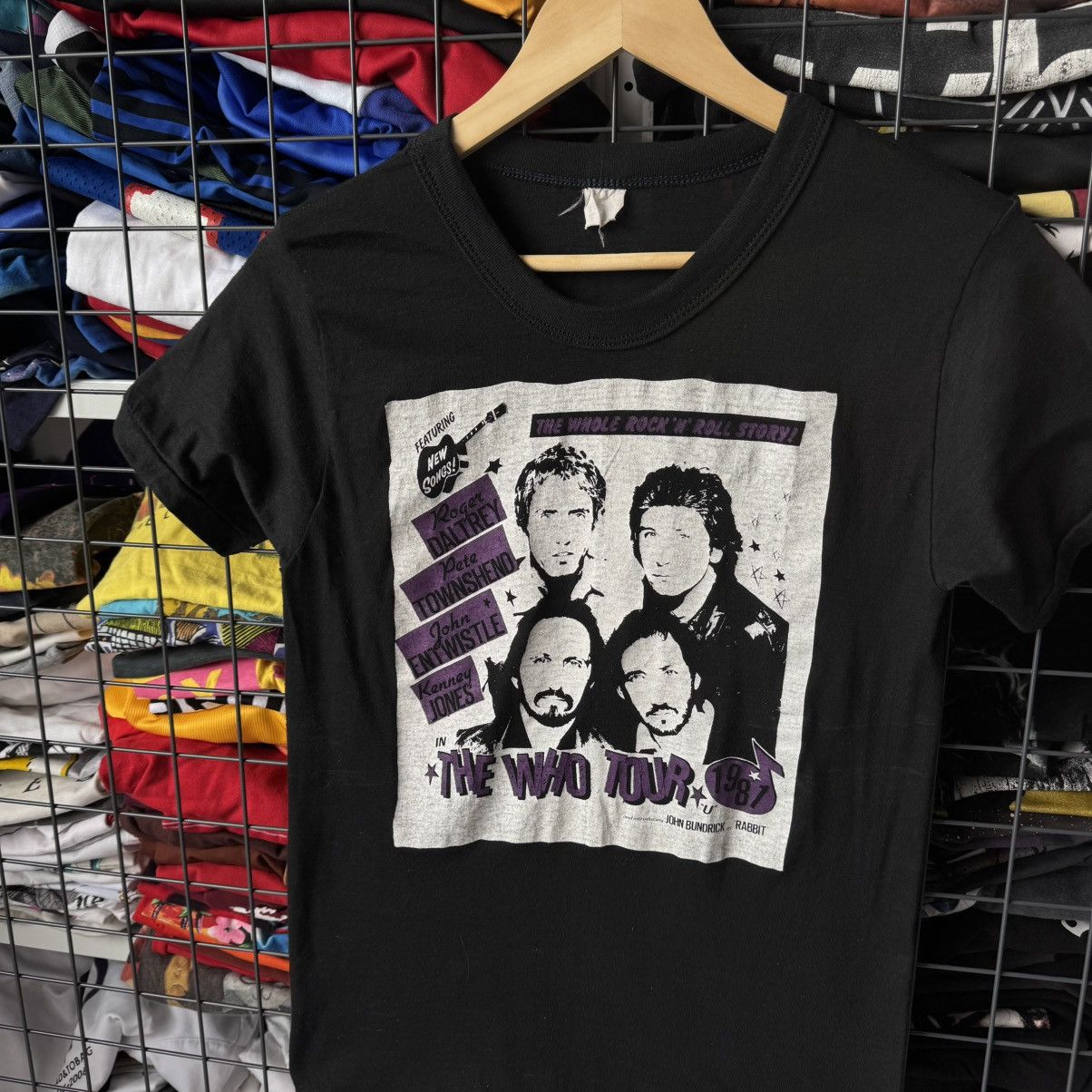Band Tees Vintage The Who 1981 Tour T-shirt Size US S / EU 44-46 / 1 - 2 Thumbnail