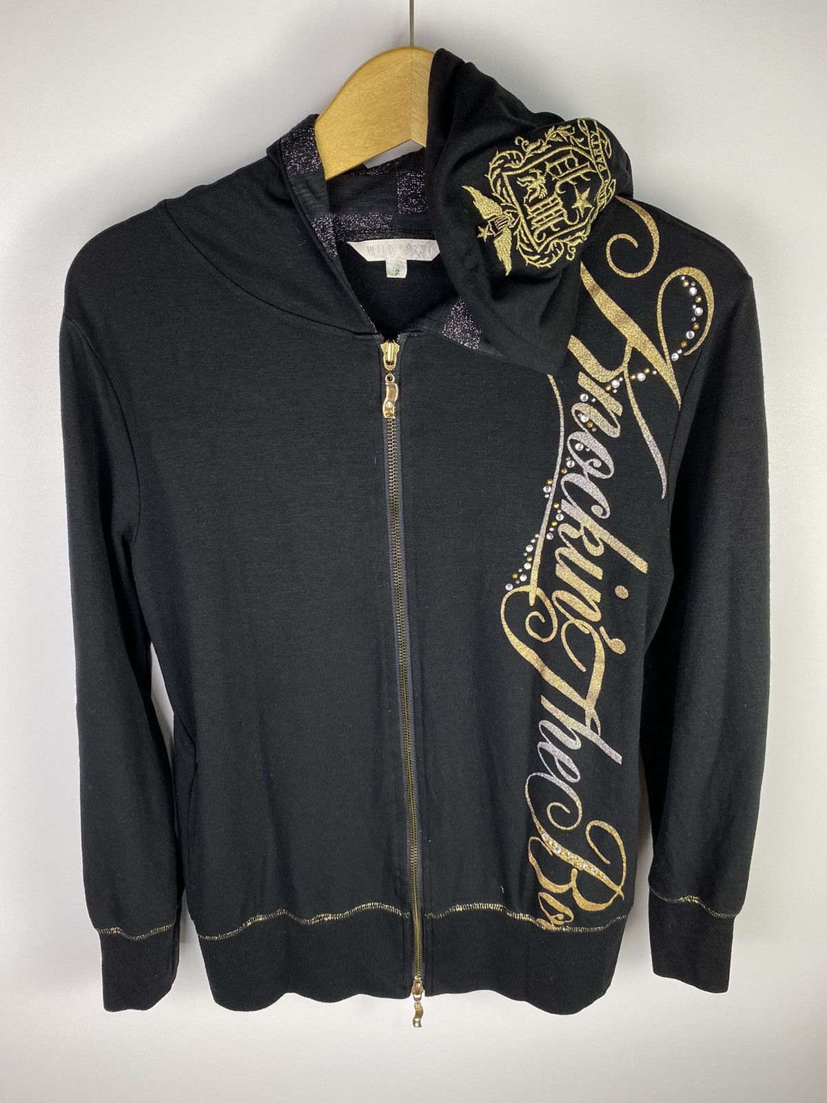 14th Addiction × Japanese Brand × KMRii Dough eyepopper thuglife poem hoodie goth style Size US M / EU 48-50 / 2 - 2 Thumbnail