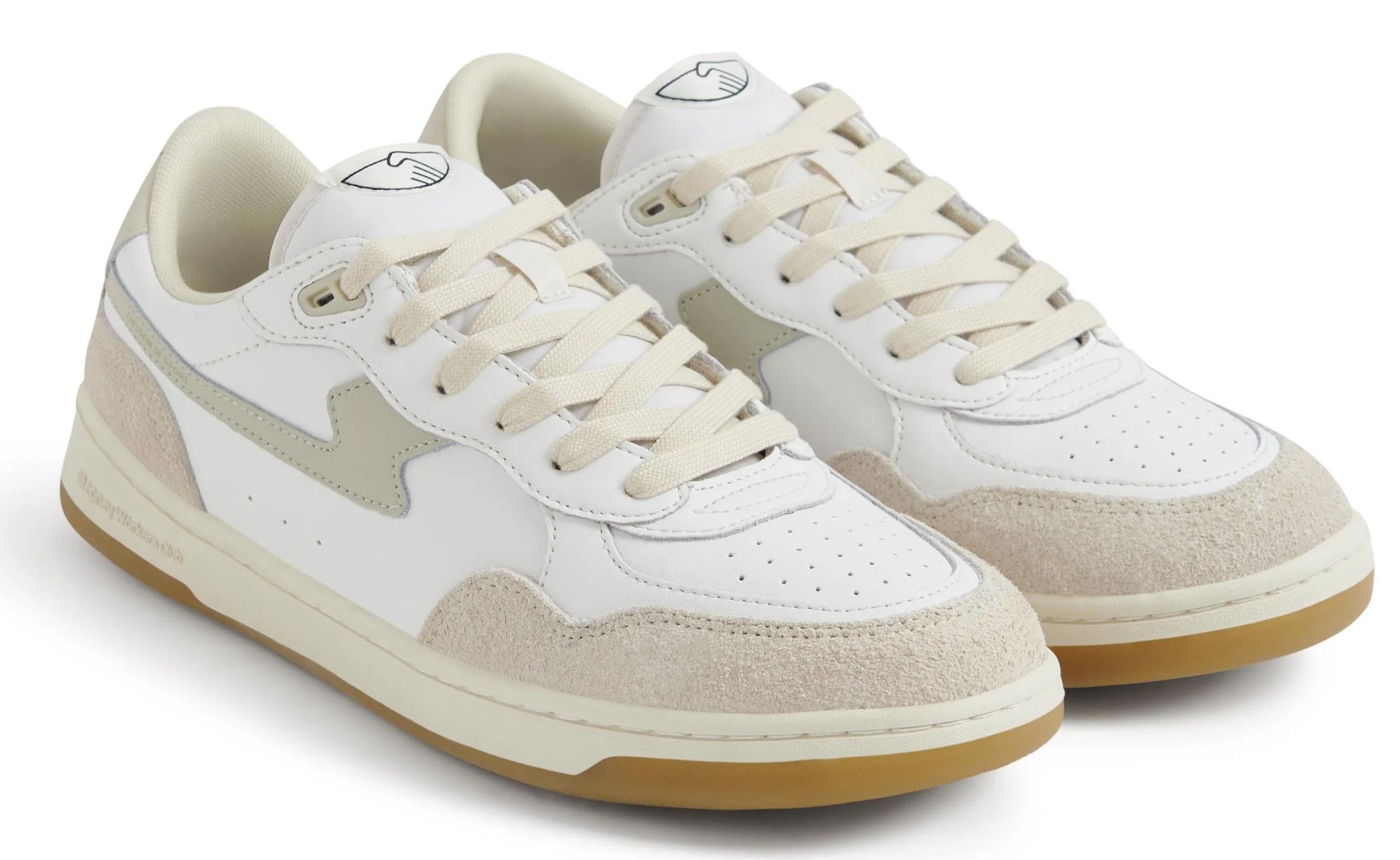 Stepney Workers Club Pro-Cup 01 S-Strike Leather Spring White Size US 13 / EU 46 - 3 Thumbnail