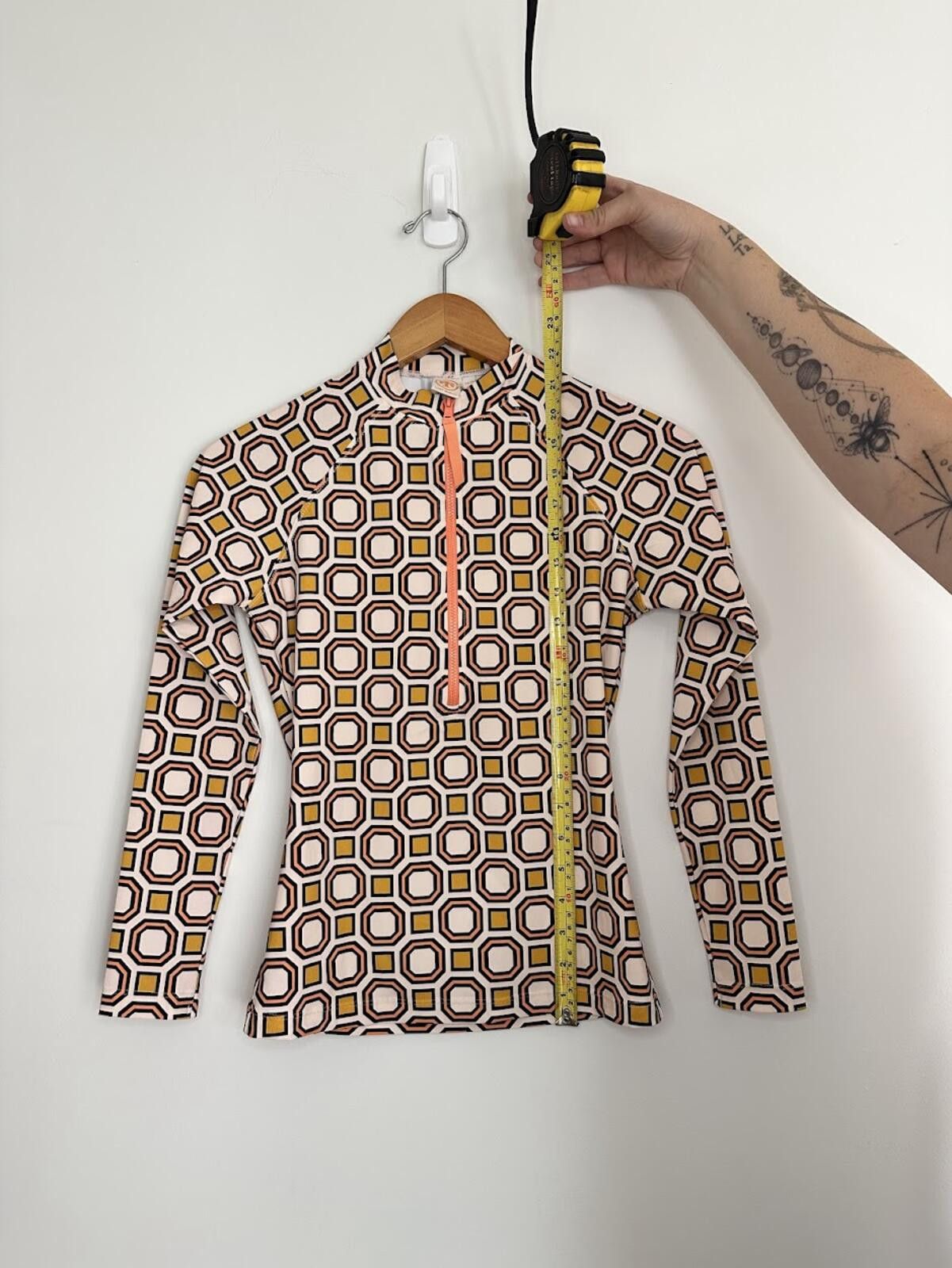 Other NWOT Tory Burch Geo Surf Shirt Rashguard - Sz. XS Size ONE SIZE - 8 Thumbnail